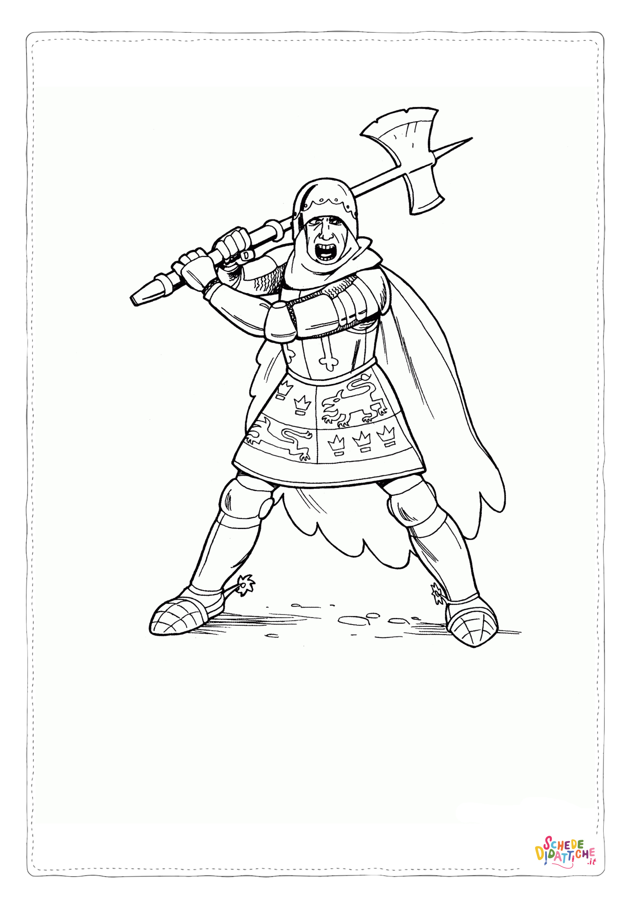 Disegno "Cavaliere 5" Cavaliere 5