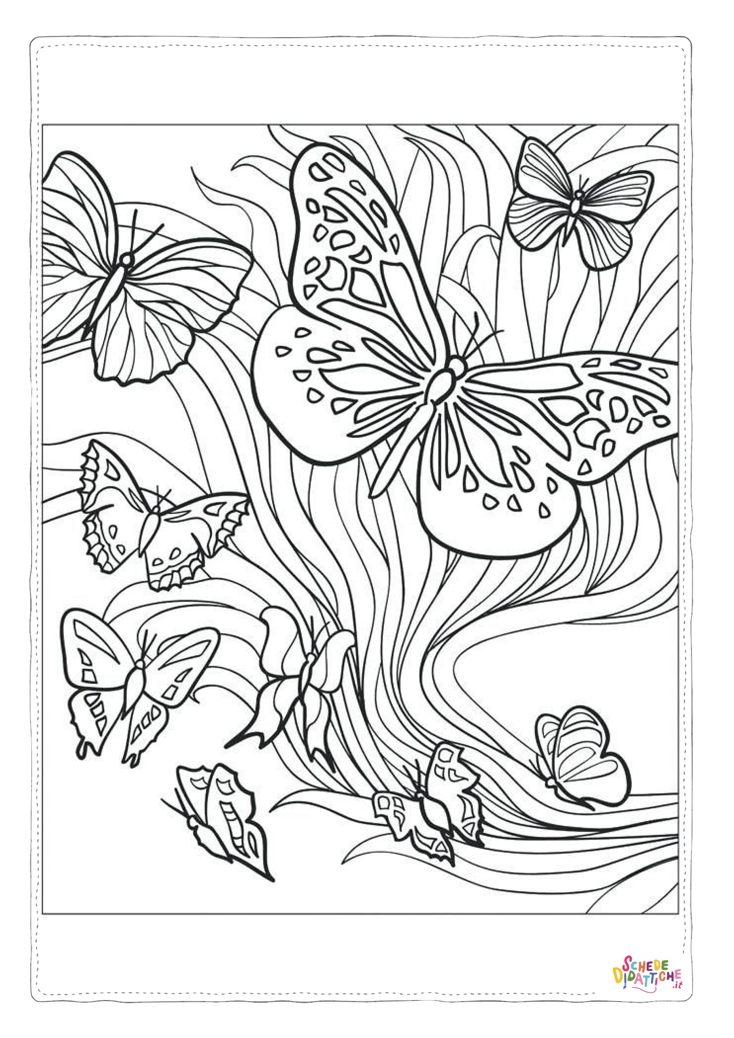 Disegno "Disegno di mandala da stampare e colorare 1452" Disegno di mandala da stampare e colorare 1452