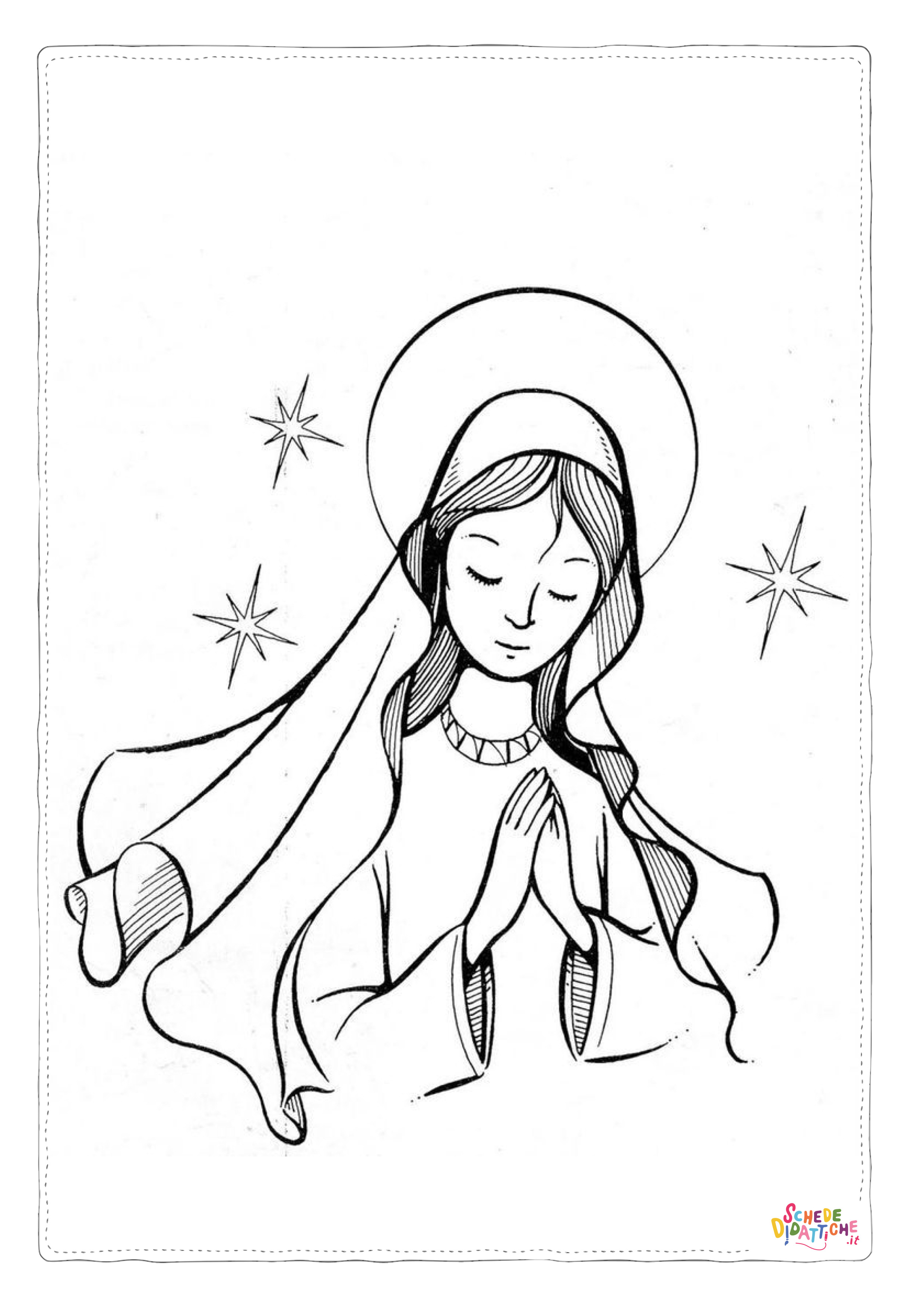 Disegno "Disegno di Cristianesimo da stampare e colorare 308" Disegno di Cristianesimo da stampare e colorare 308