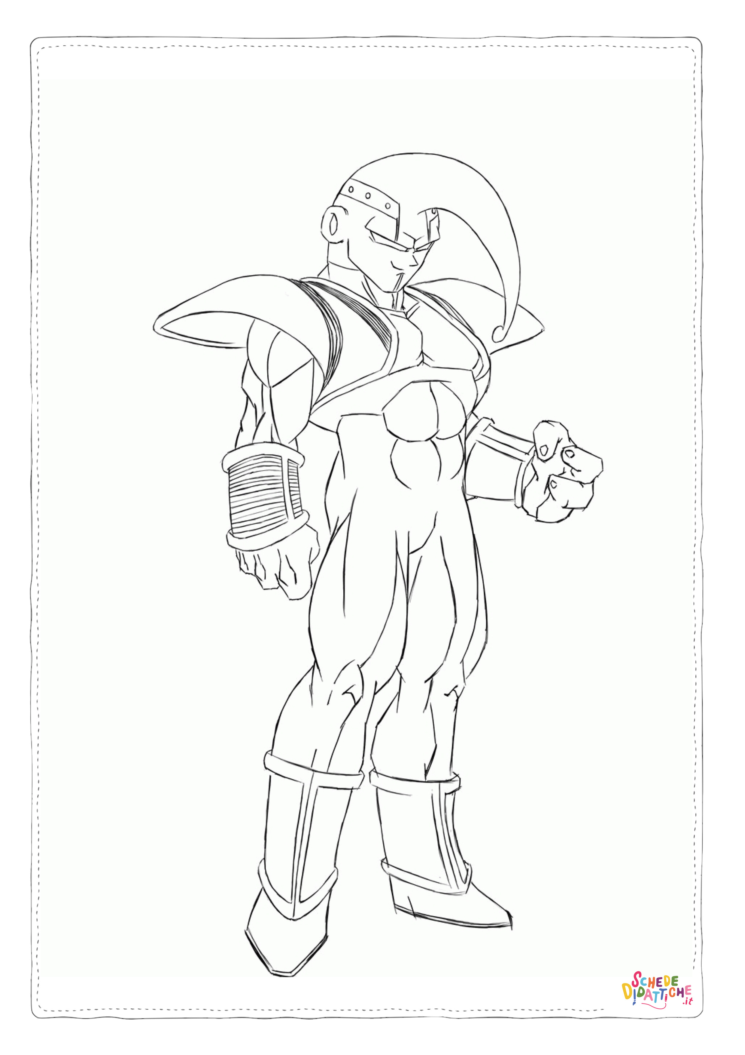Disegno "Disegno di Dragon Ball da stampare e colorare 169" Disegno di Dragon Ball da stampare e colorare 169