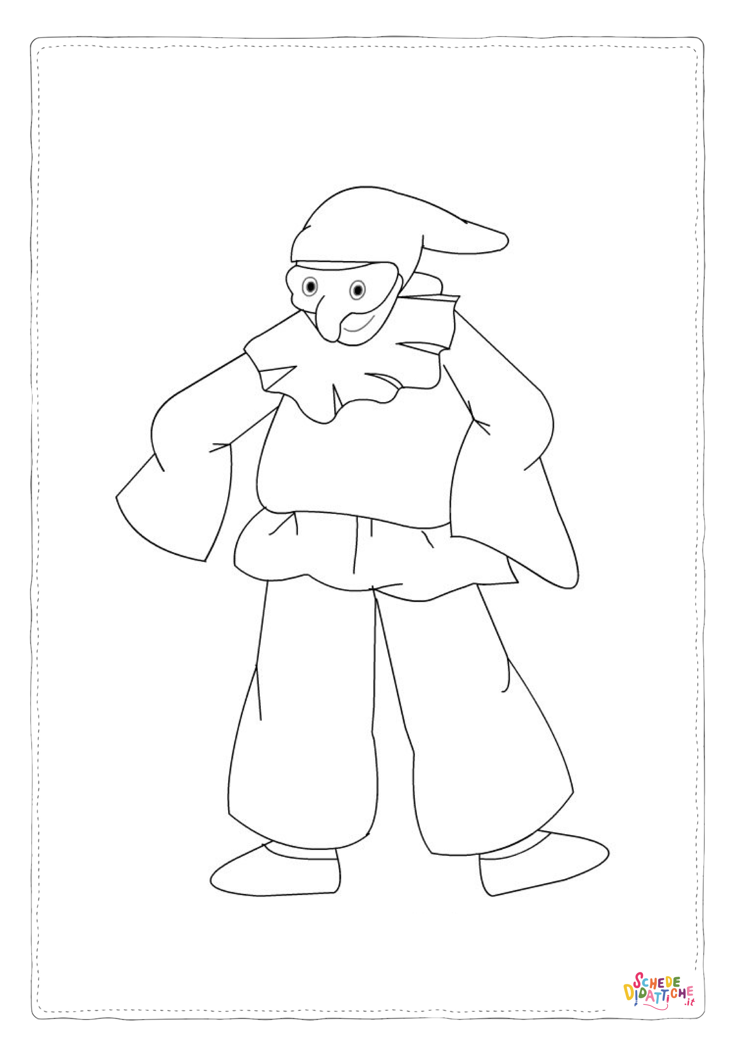 Disegno "Pulcinella 03" Pulcinella 03