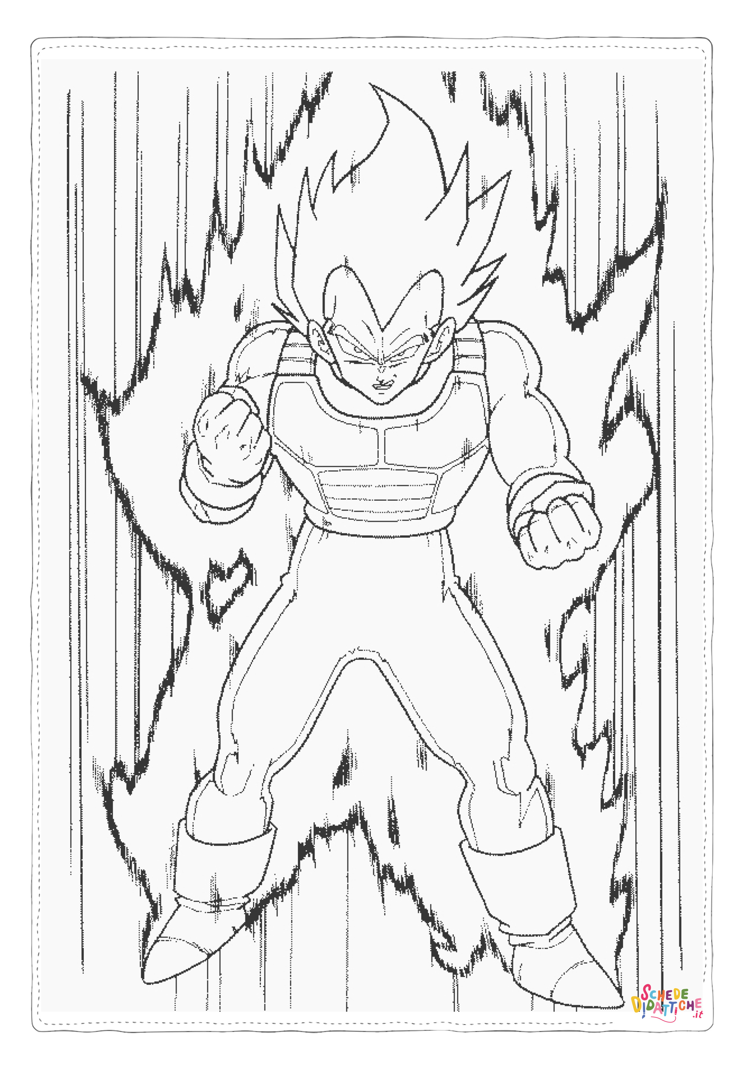 Disegno di Dragon Ball da stampare e colorare 132