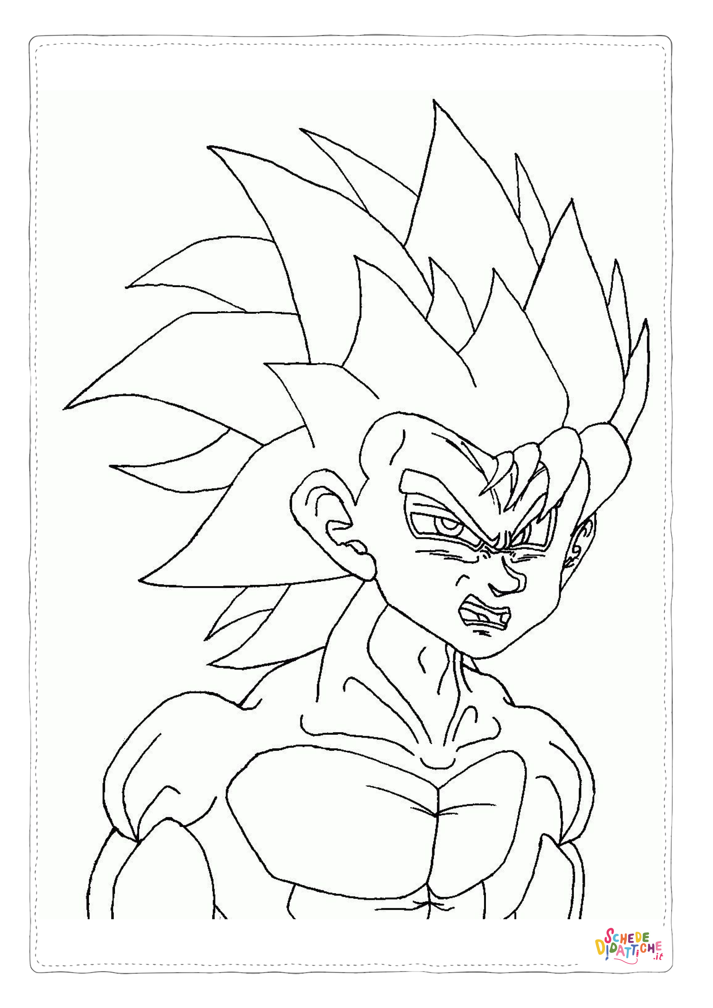 Disegno "Disegno di Dragon Ball da stampare e colorare 147" Disegno di Dragon Ball da stampare e colorare 147