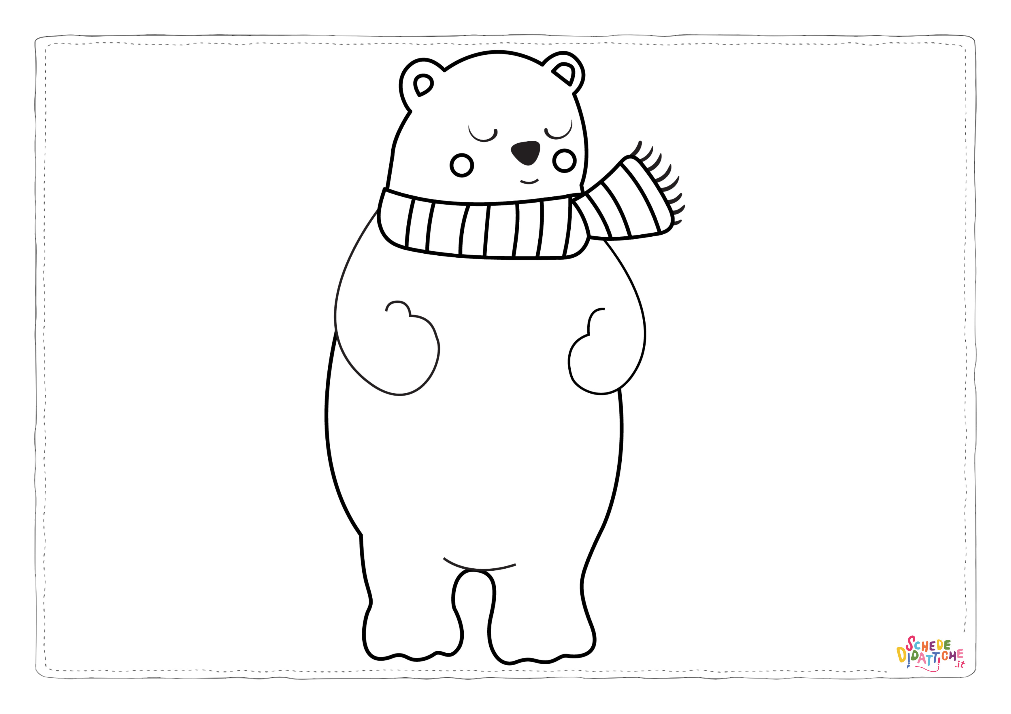 Disegno "POLAR-BEAR-STAMPS-14" POLAR-BEAR-STAMPS-14