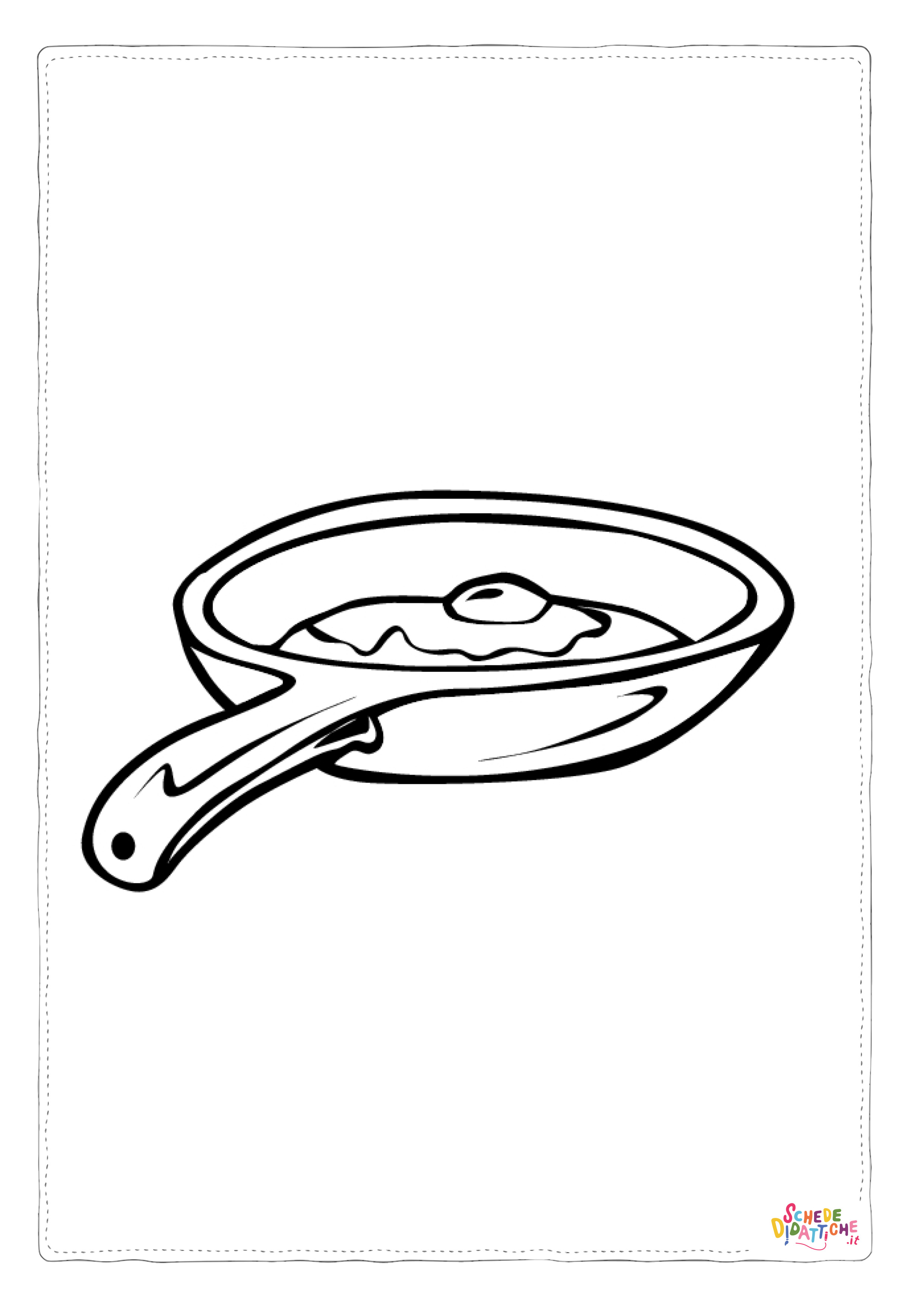 Disegno di suppellettile da cucina da stampare e colorare 6