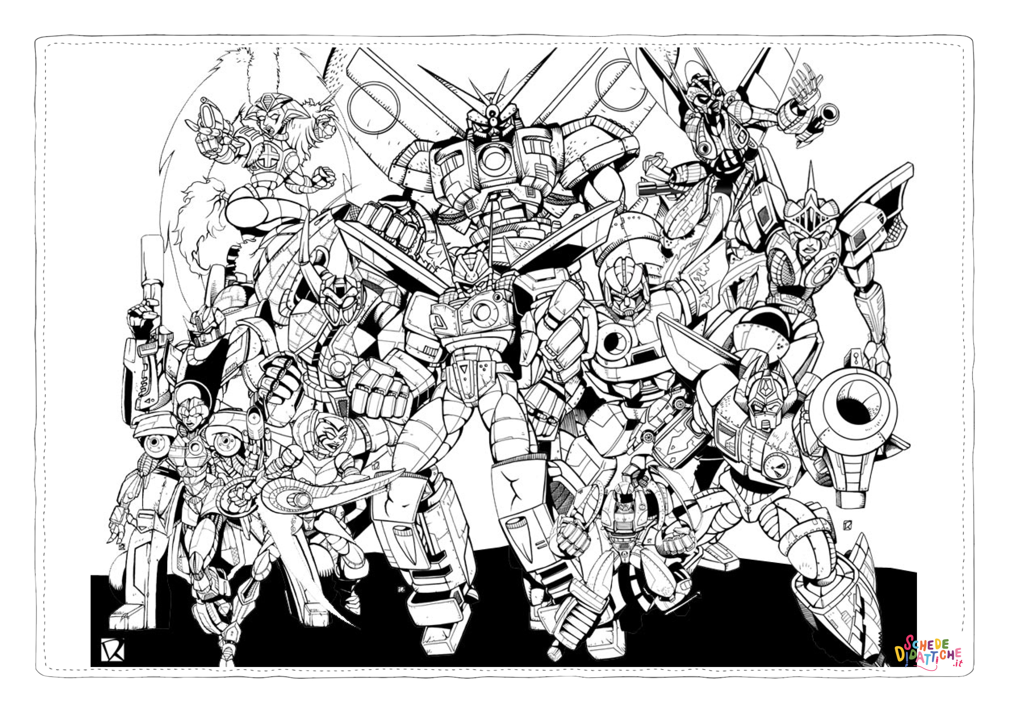 Disegno "Disegno di Transformers da stampare e colorare 60" Disegno di Transformers da stampare e colorare 60