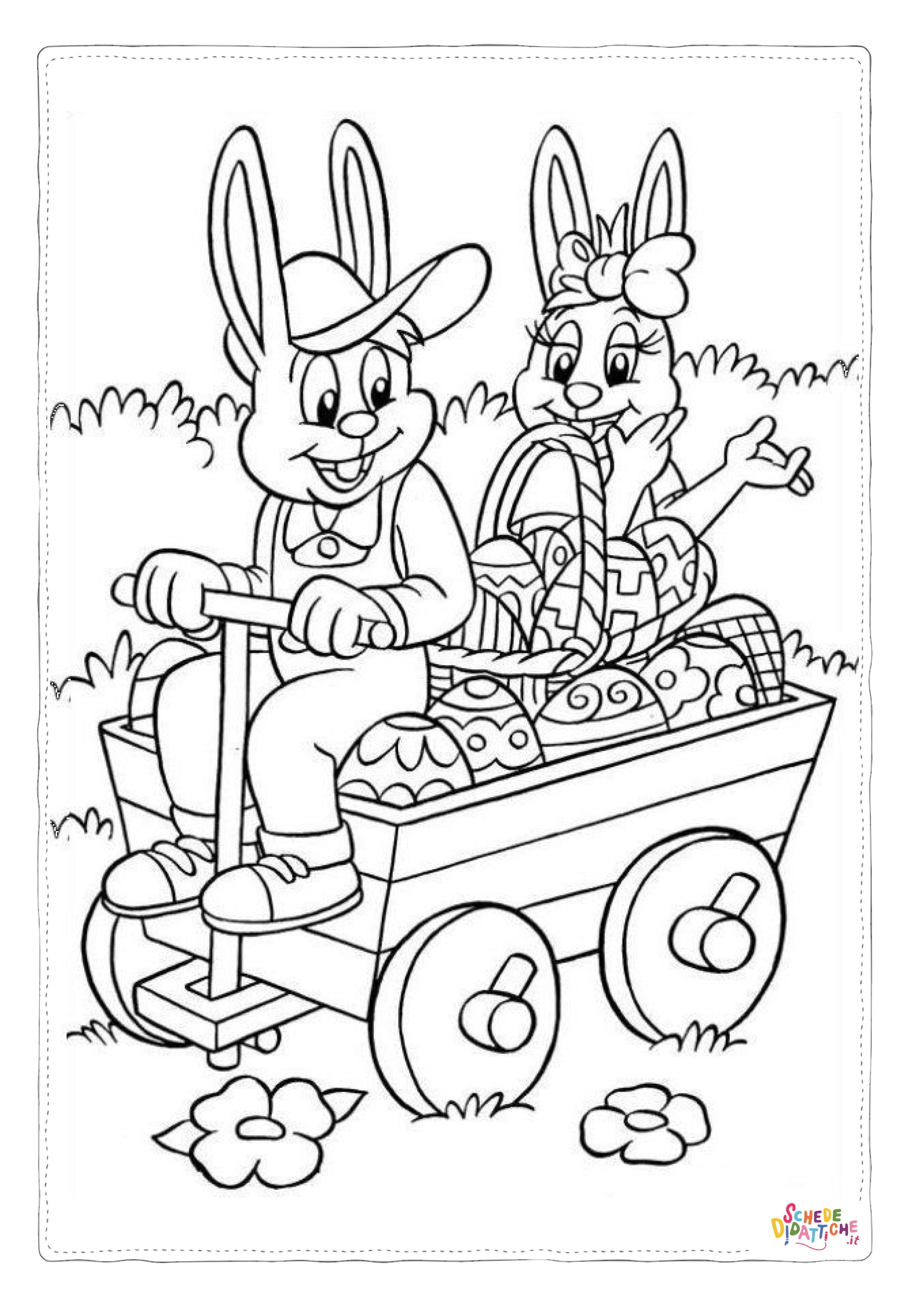 Disegno "Disegno di uovo di Pasqua da stampare e colorare 260" Disegno di uovo di Pasqua da stampare e colorare 260