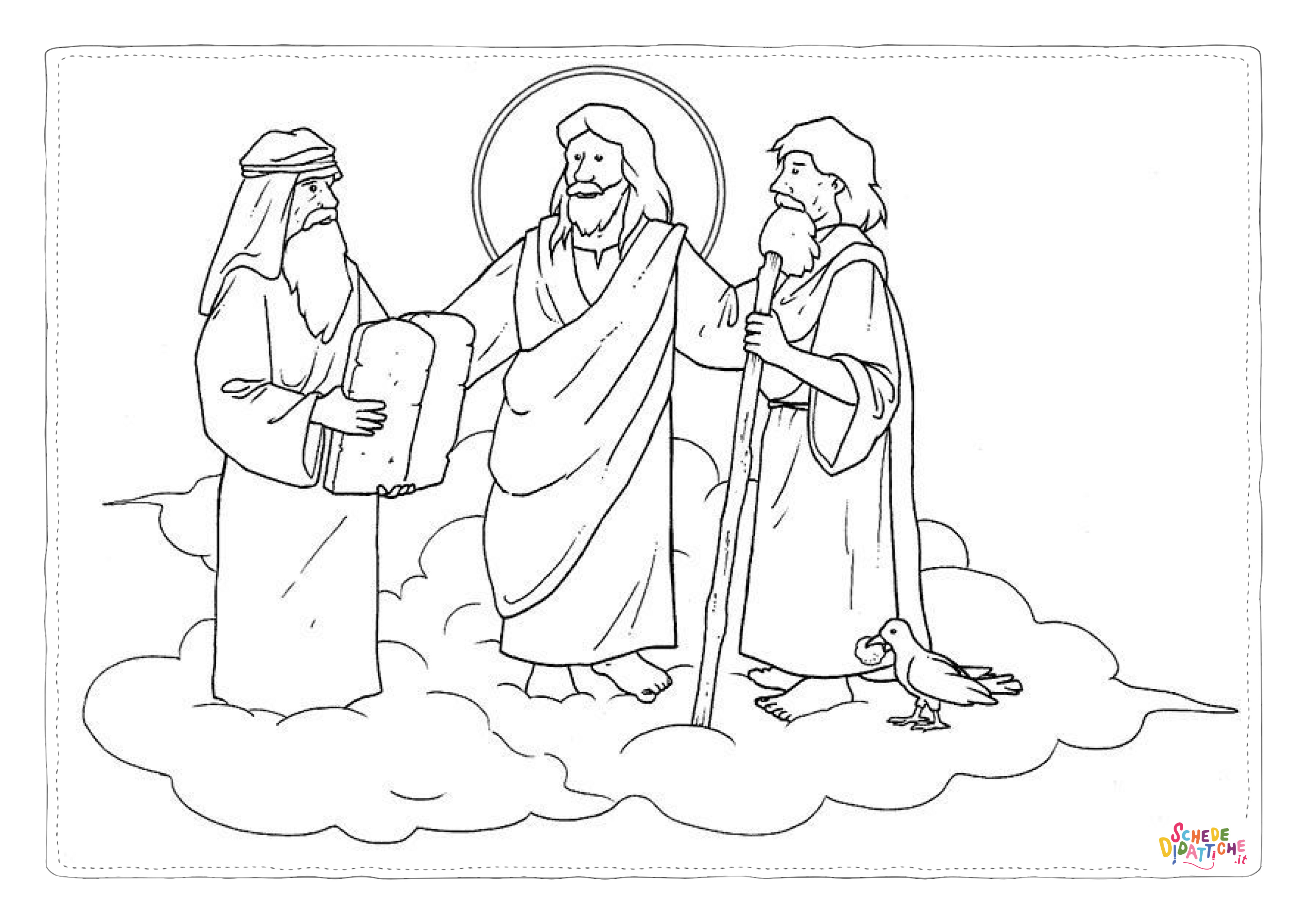 Disegno "Disegno di Cristianesimo da stampare e colorare 34" Disegno di Cristianesimo da stampare e colorare 34