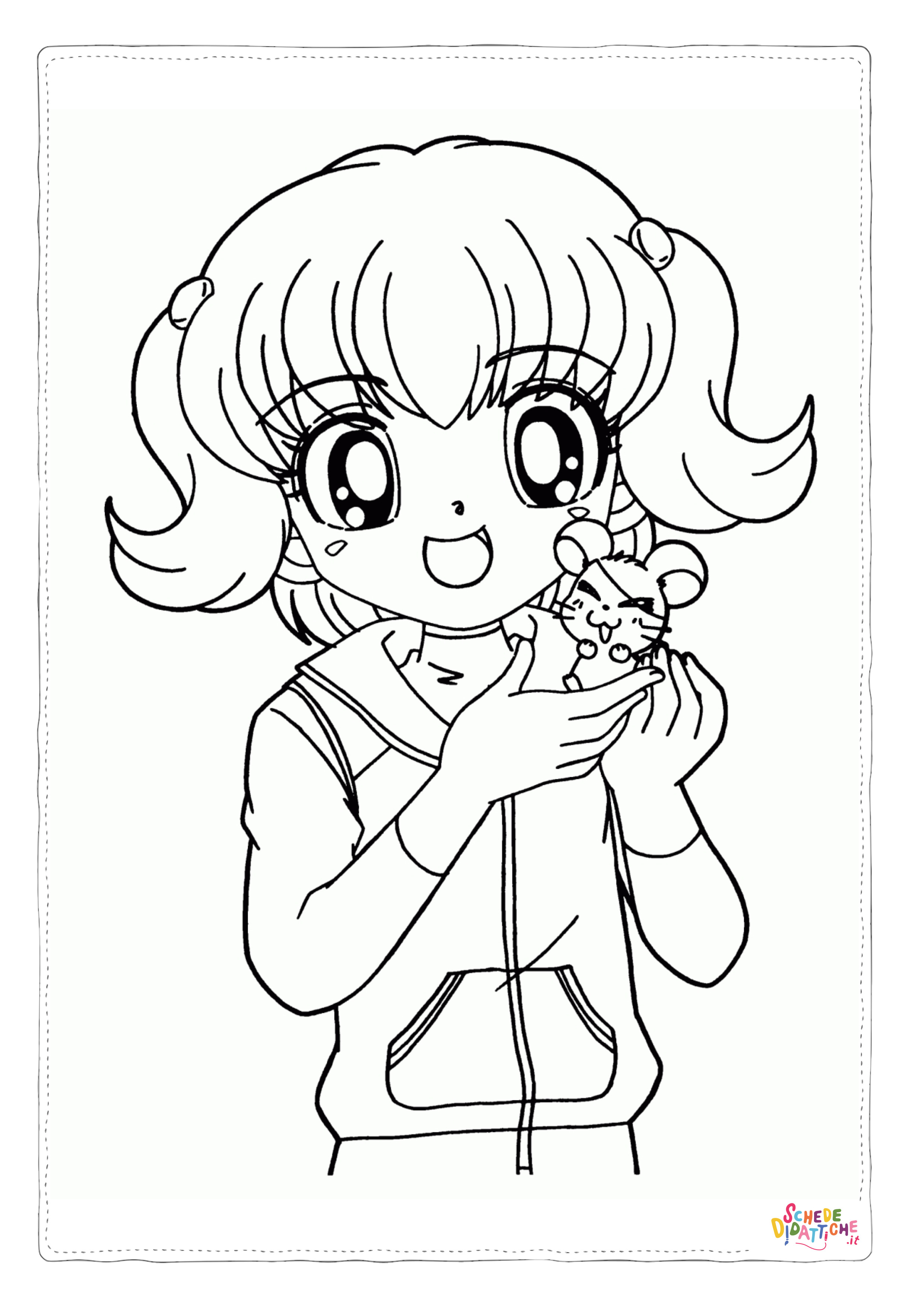 Disegno "Disegno di Sailor Moon da stampare e colorare 7" Disegno di Sailor Moon da stampare e colorare 7