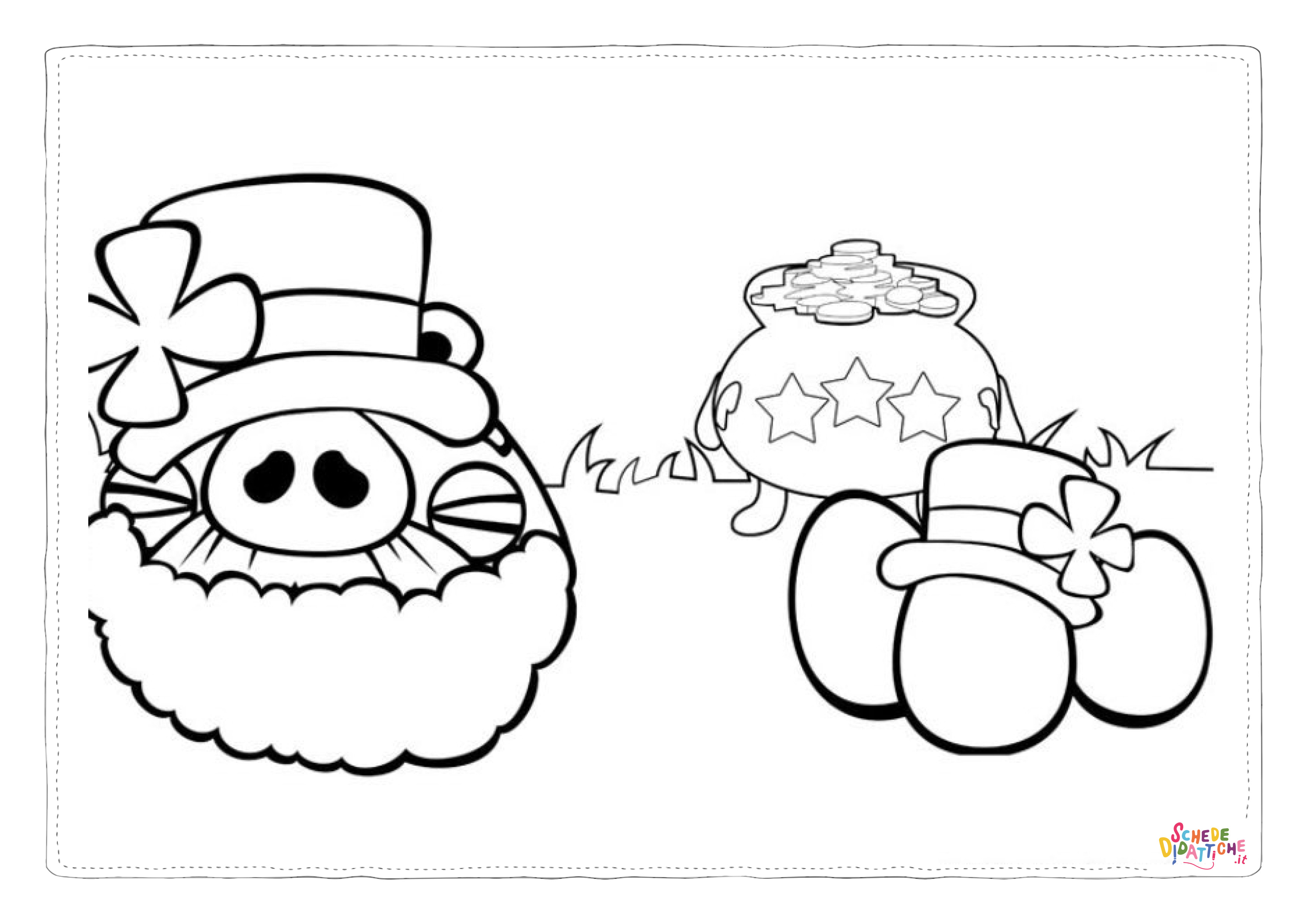 Disegno "Disegno di Angry birds da stampare e colorare 71" Disegno di Angry birds da stampare e colorare 71