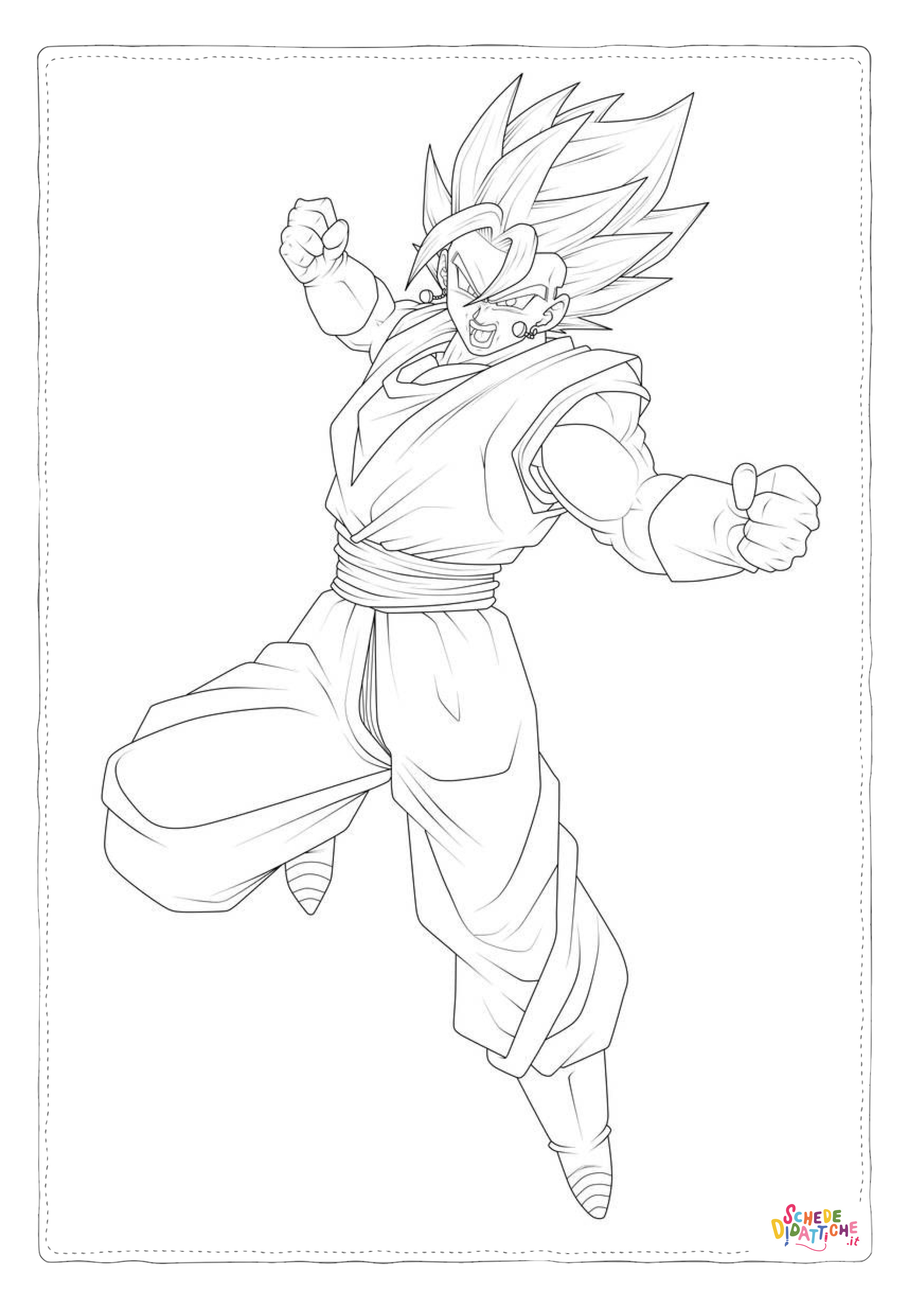 Disegno di Dragon Ball da stampare e colorare 166