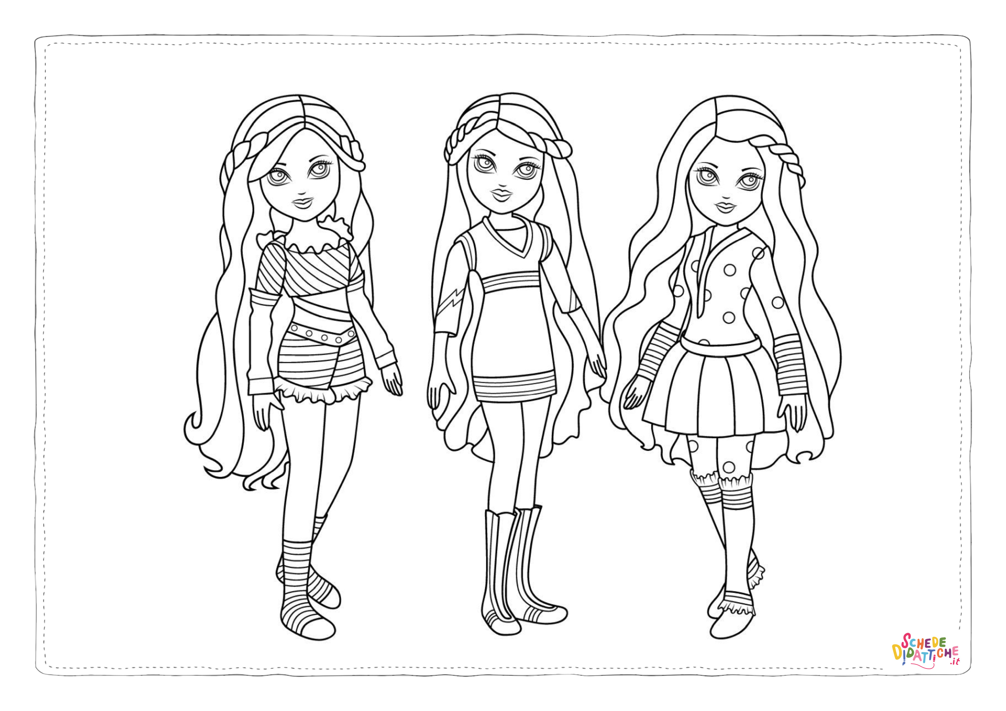 Disegno di bambino da stampare e colorare 120