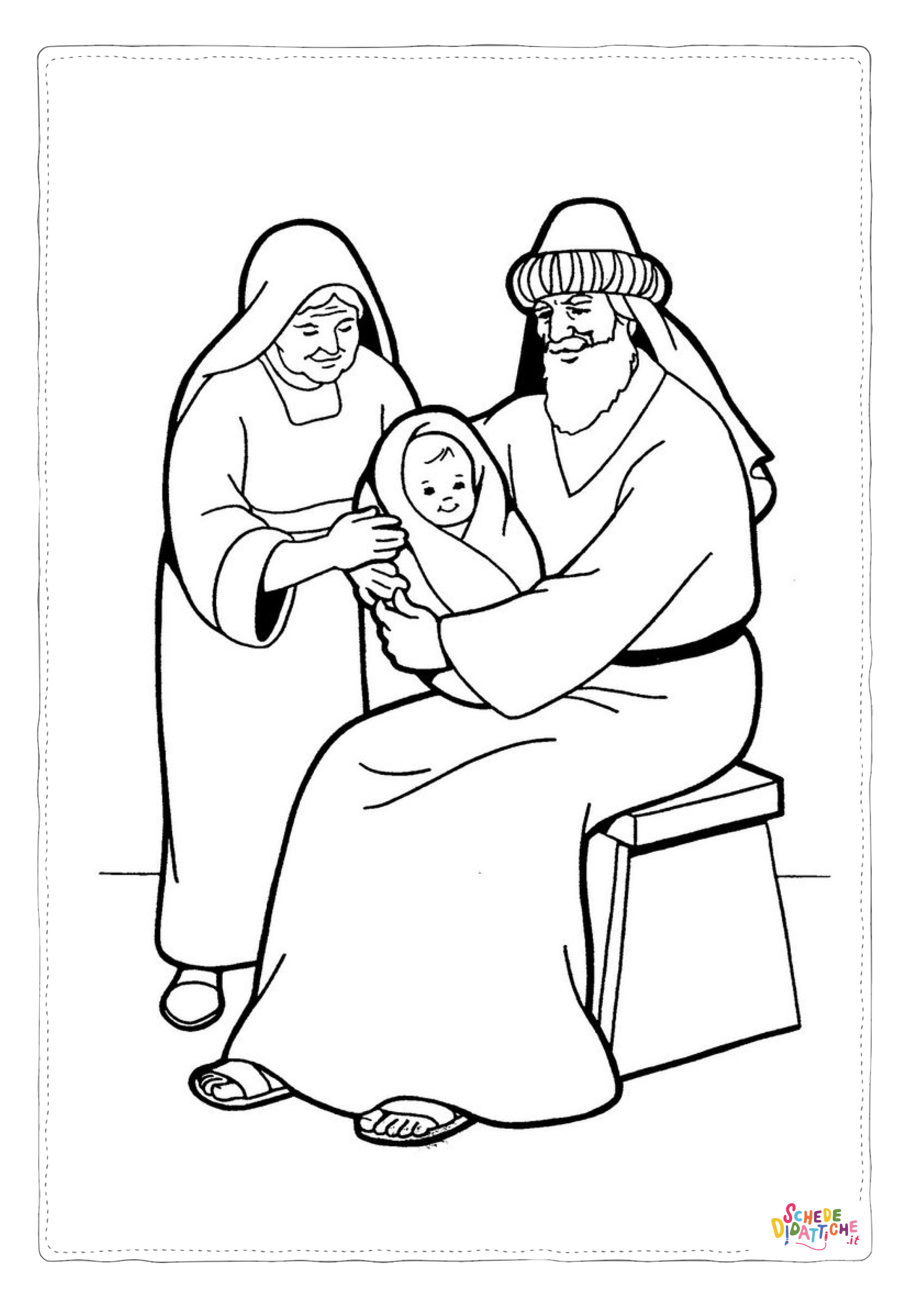 Disegno "Disegno di Cristianesimo da stampare e colorare 231" Disegno di Cristianesimo da stampare e colorare 231