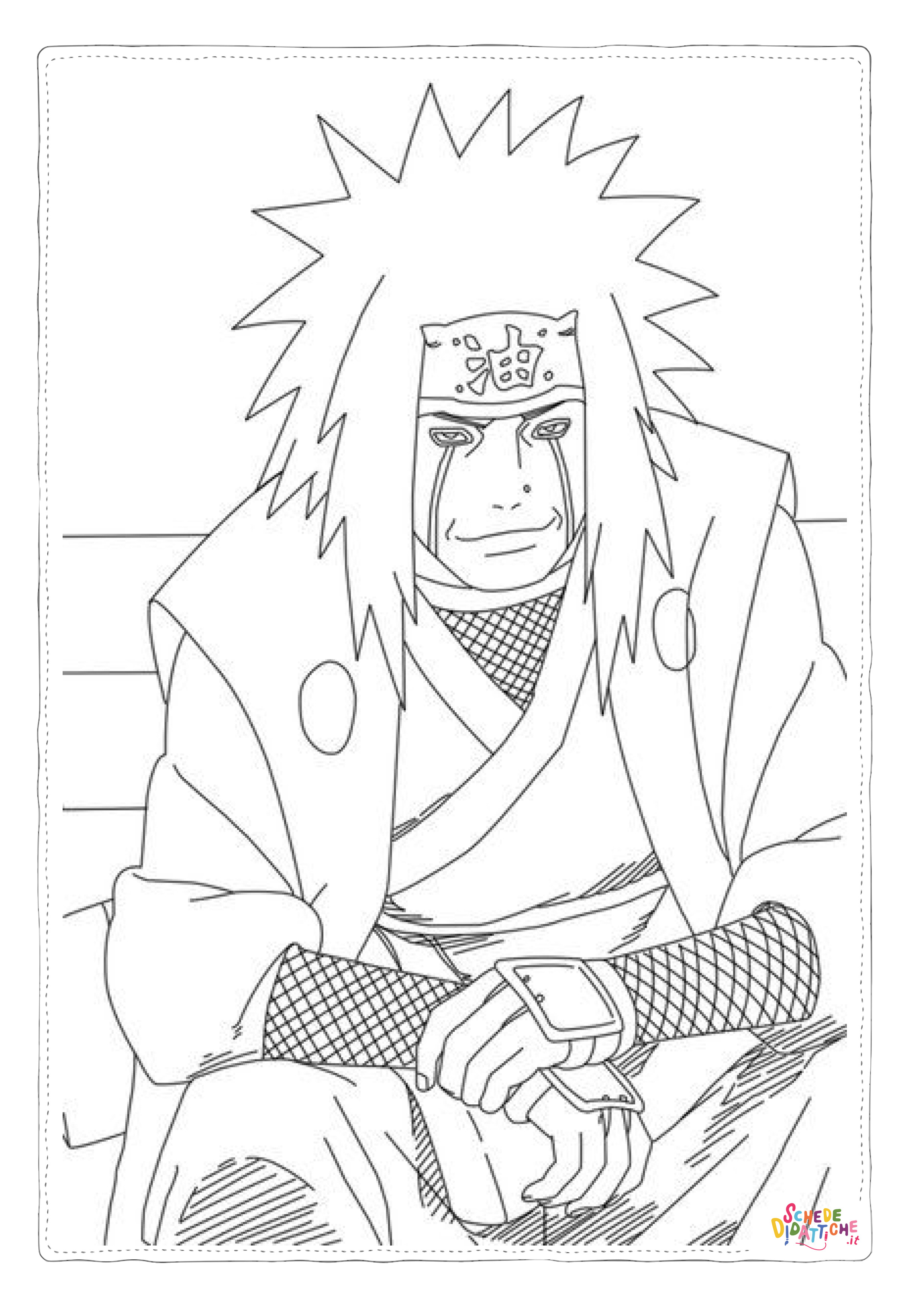 Disegno di Naruto da stampare e colorare 43