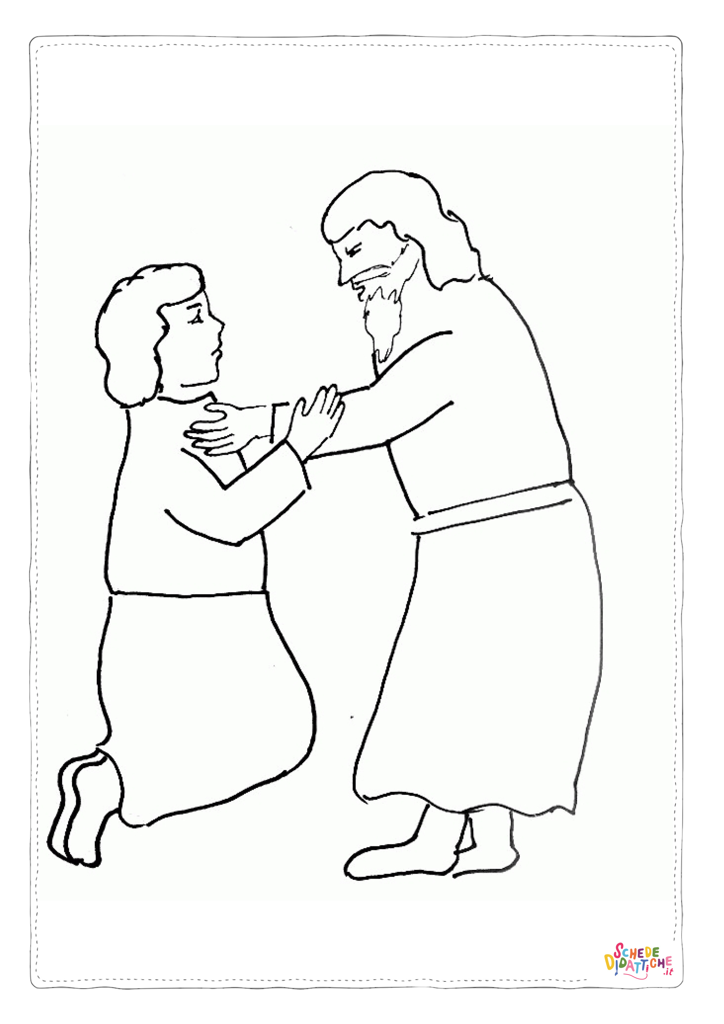 Disegno "Disegno di Cristianesimo da stampare e colorare 214" Disegno di Cristianesimo da stampare e colorare 214
