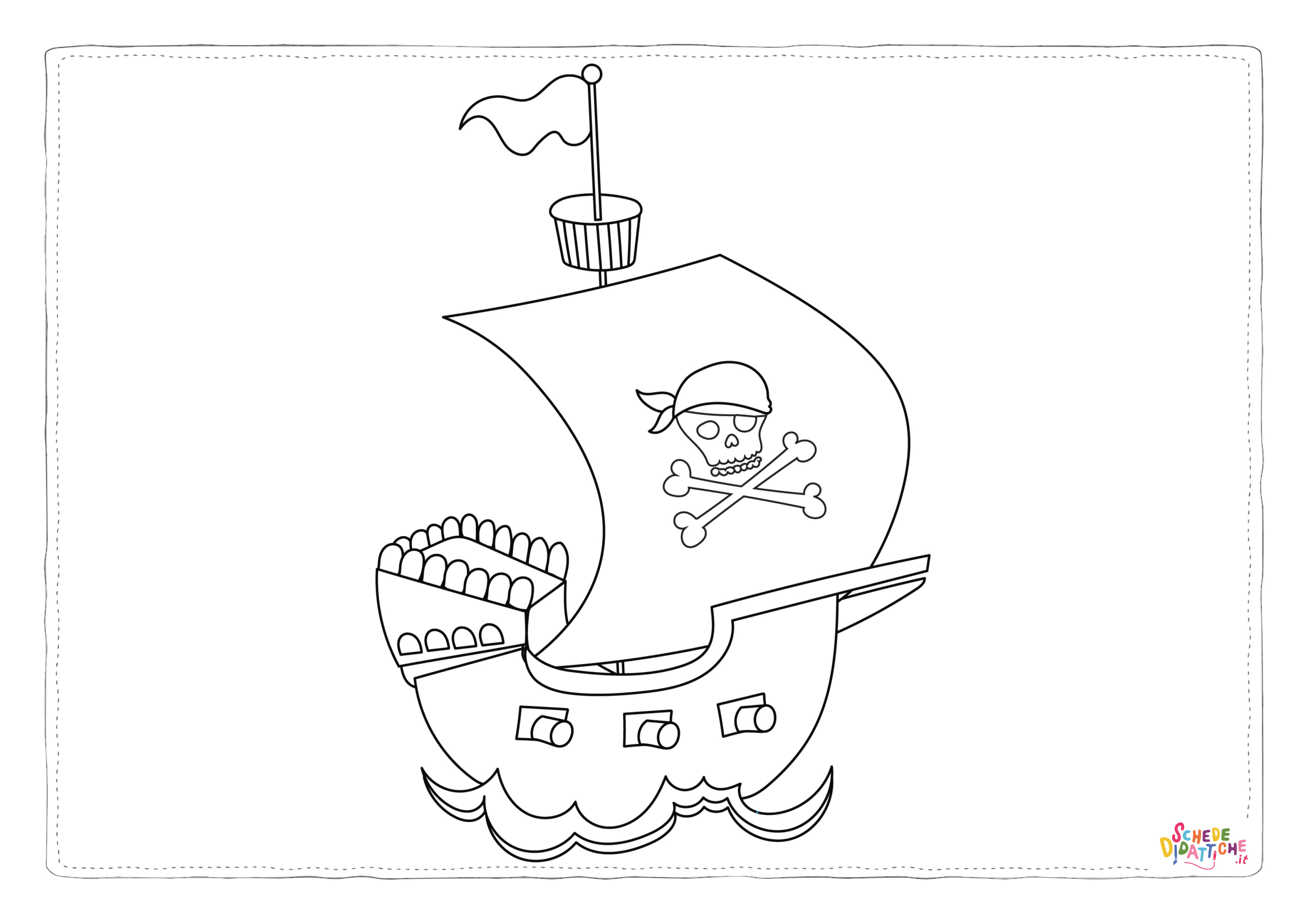 Disegno "PIRATE-MONKEY-STAMPS-05" PIRATE-MONKEY-STAMPS-05