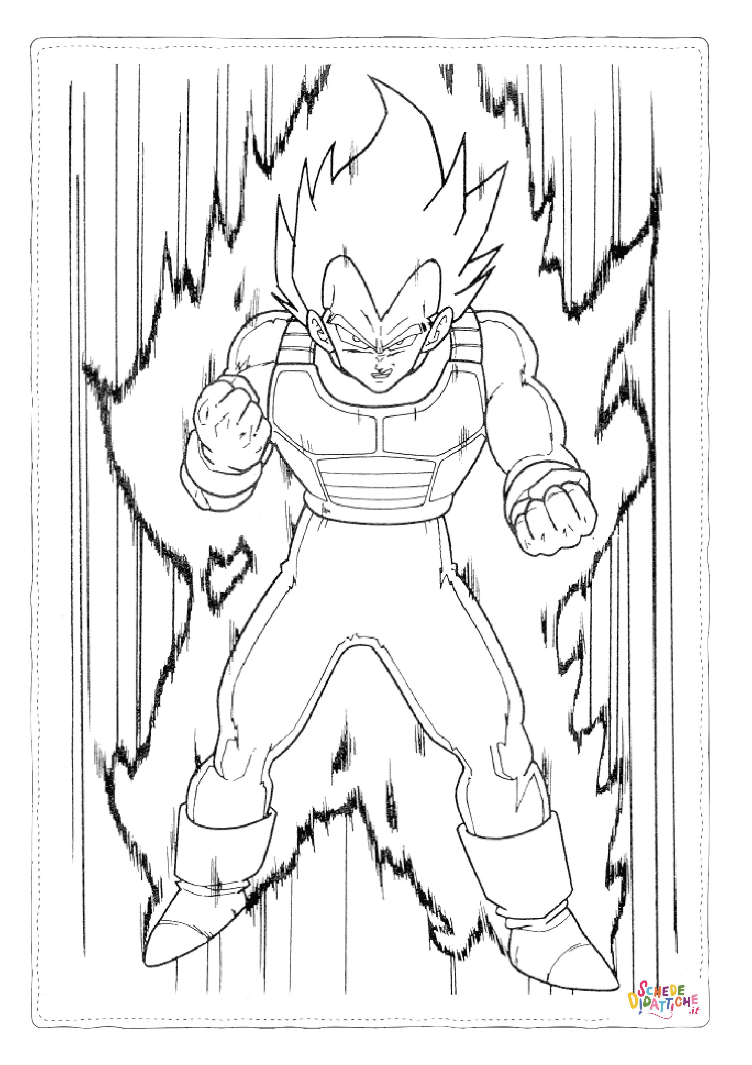 Disegno "Disegno di Dragon Ball da stampare e colorare 144" Disegno di Dragon Ball da stampare e colorare 144