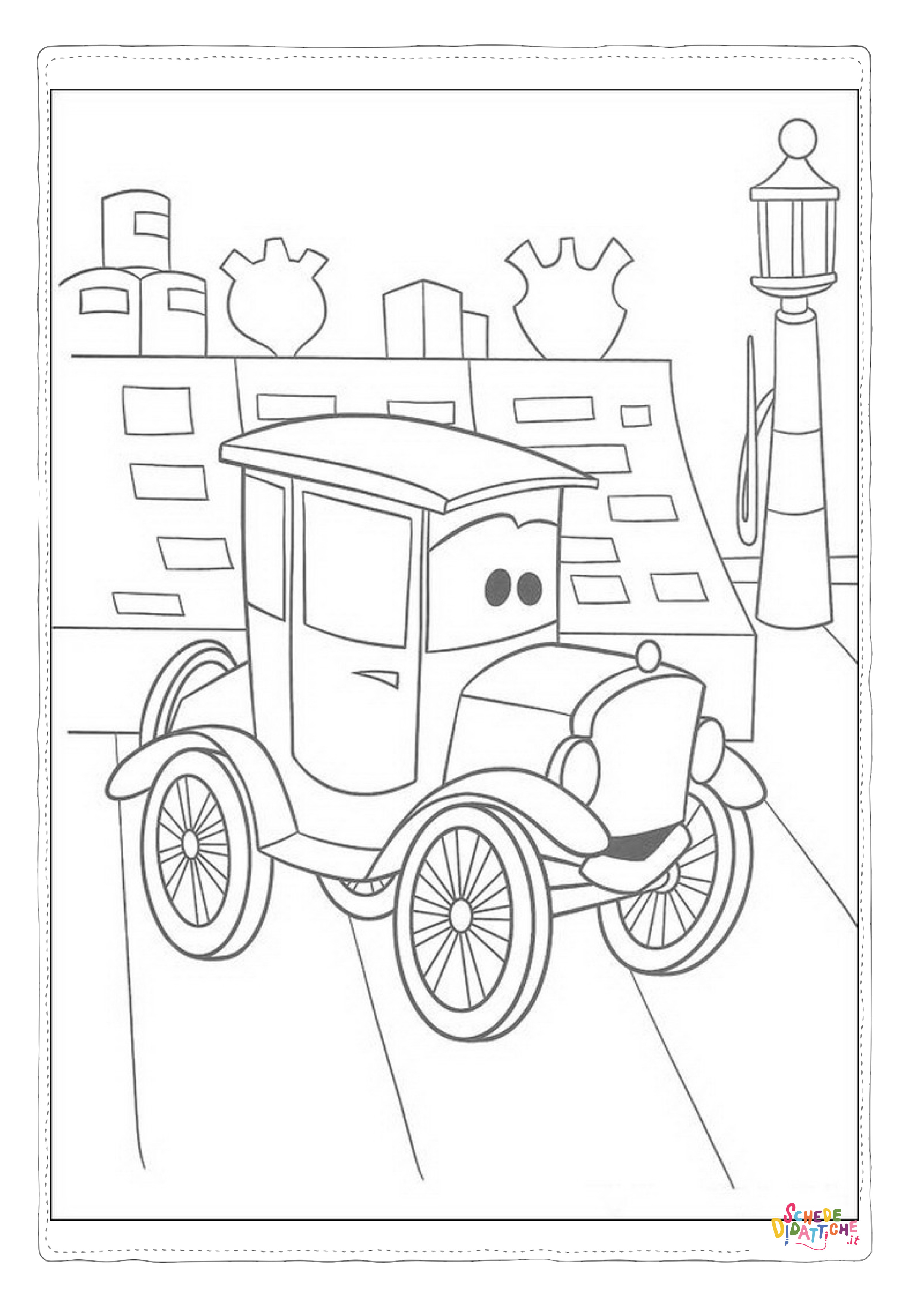 Disegno "Disegno di Cars da stampare e colorare 63" Disegno di Cars da stampare e colorare 63