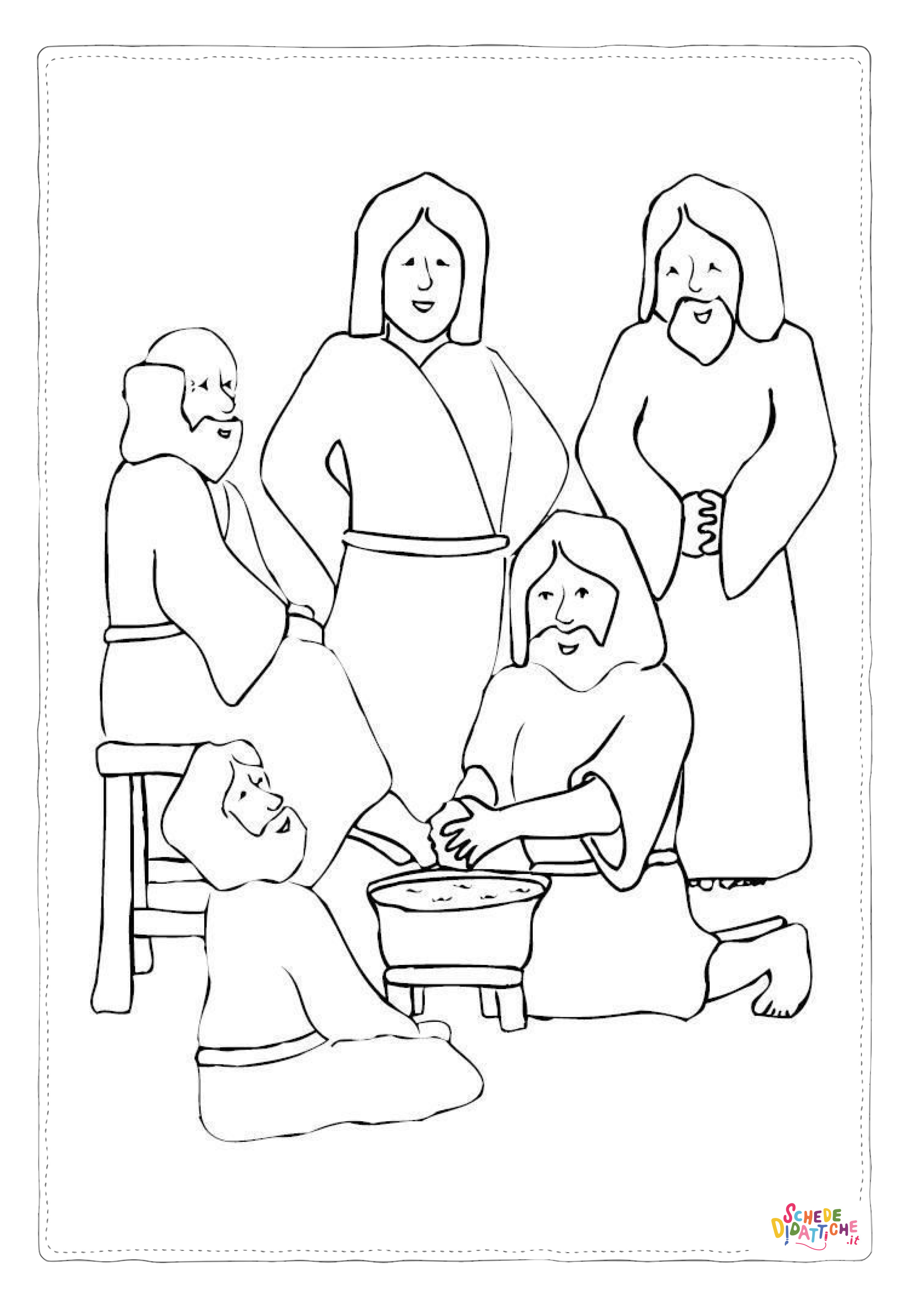 Disegno di Cristianesimo da stampare e colorare 133