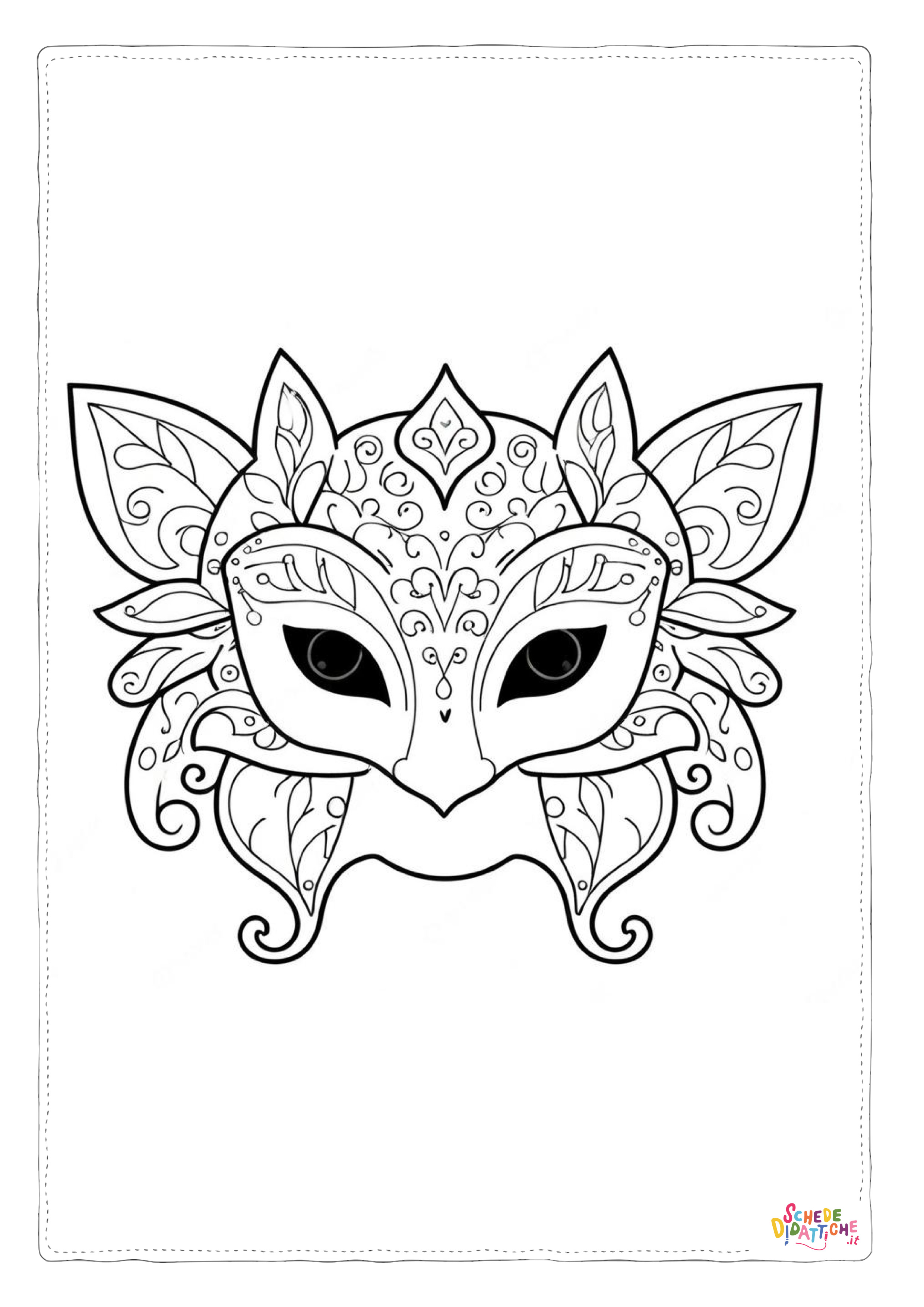 Disegno "Maschera 25" Maschera 25