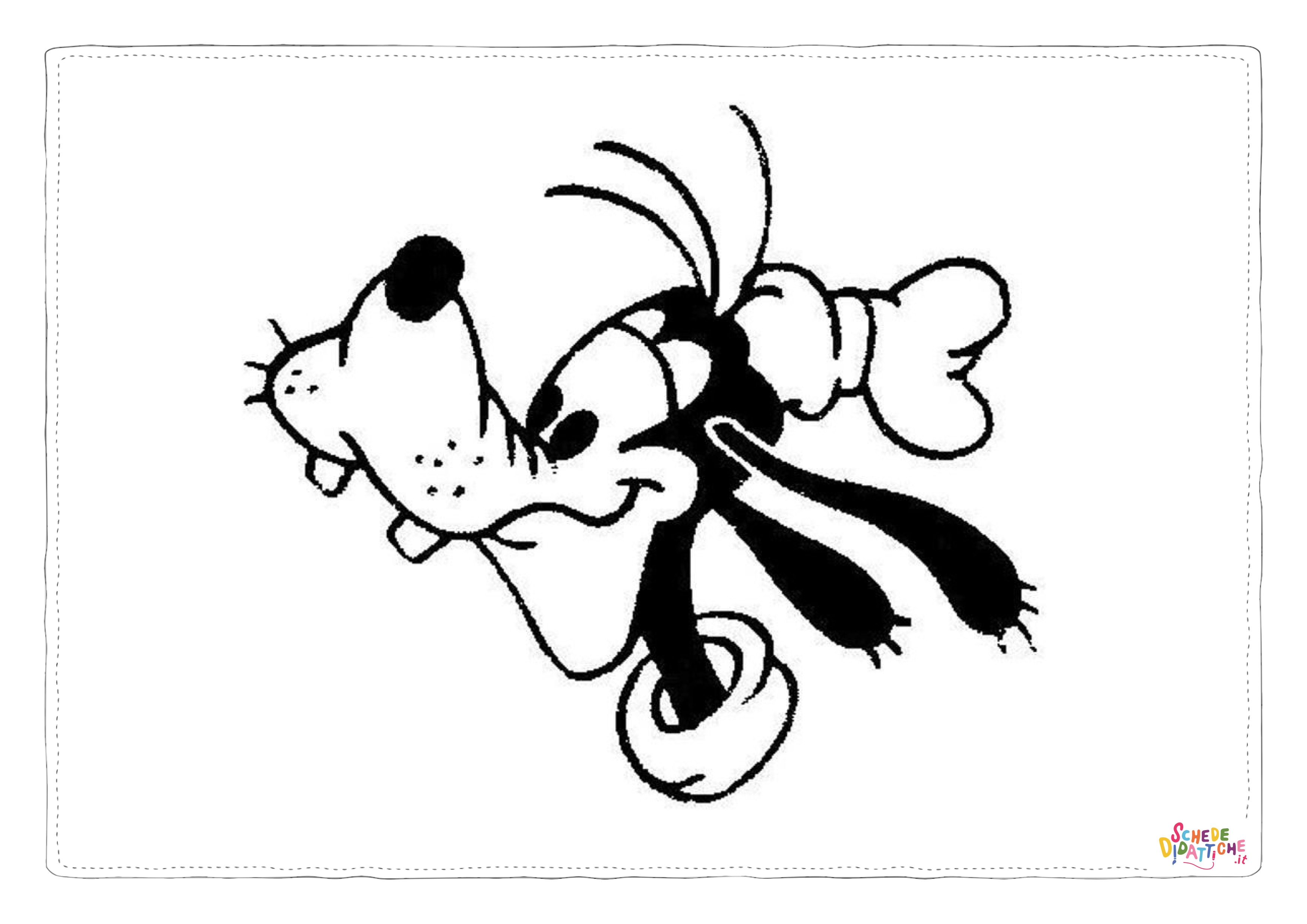 Disegno "Disegno di Pippo da stampare e colorare 69" Disegno di Pippo da stampare e colorare 69