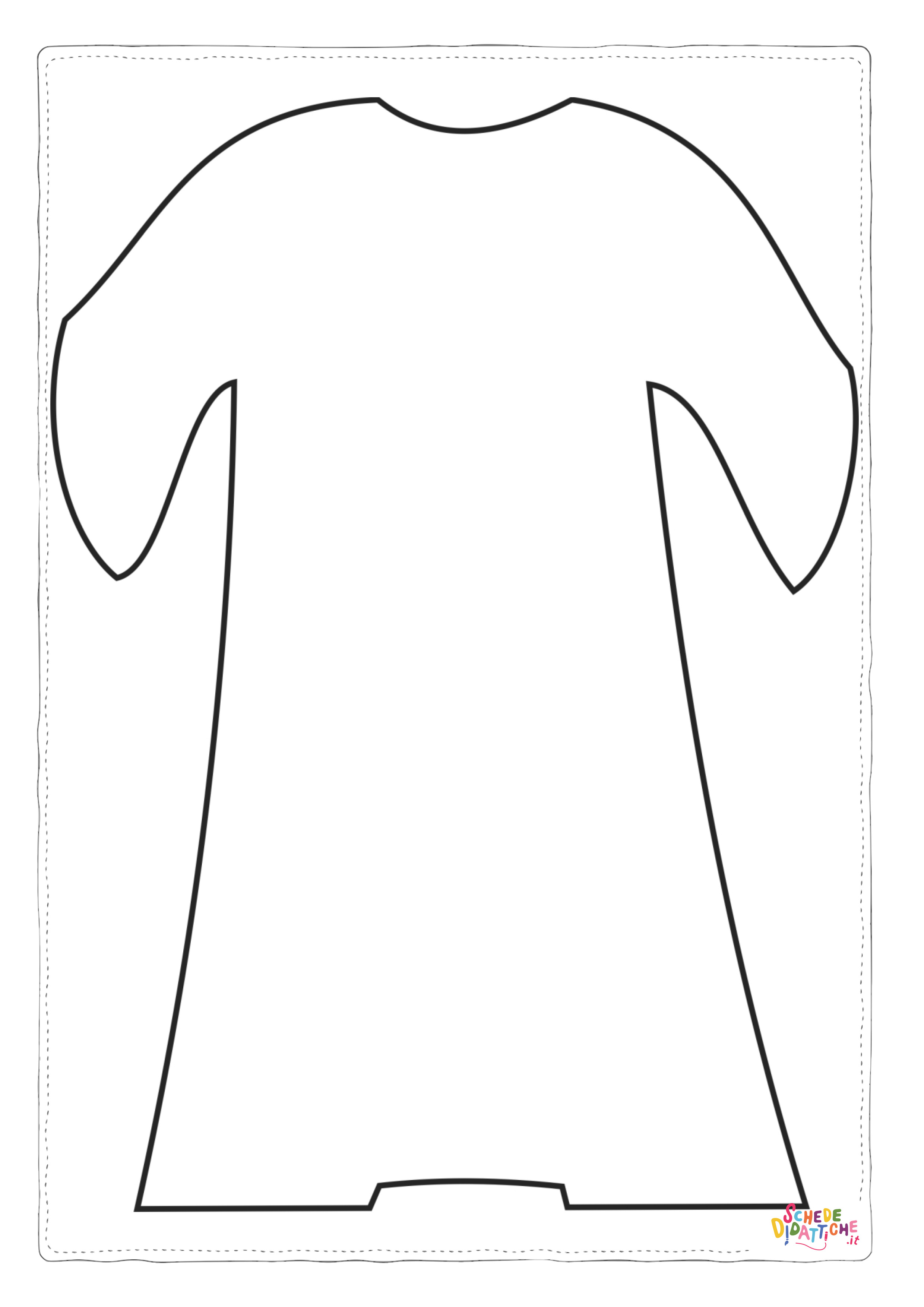 Disegno di vestito da uomo da stampare e colorare 2