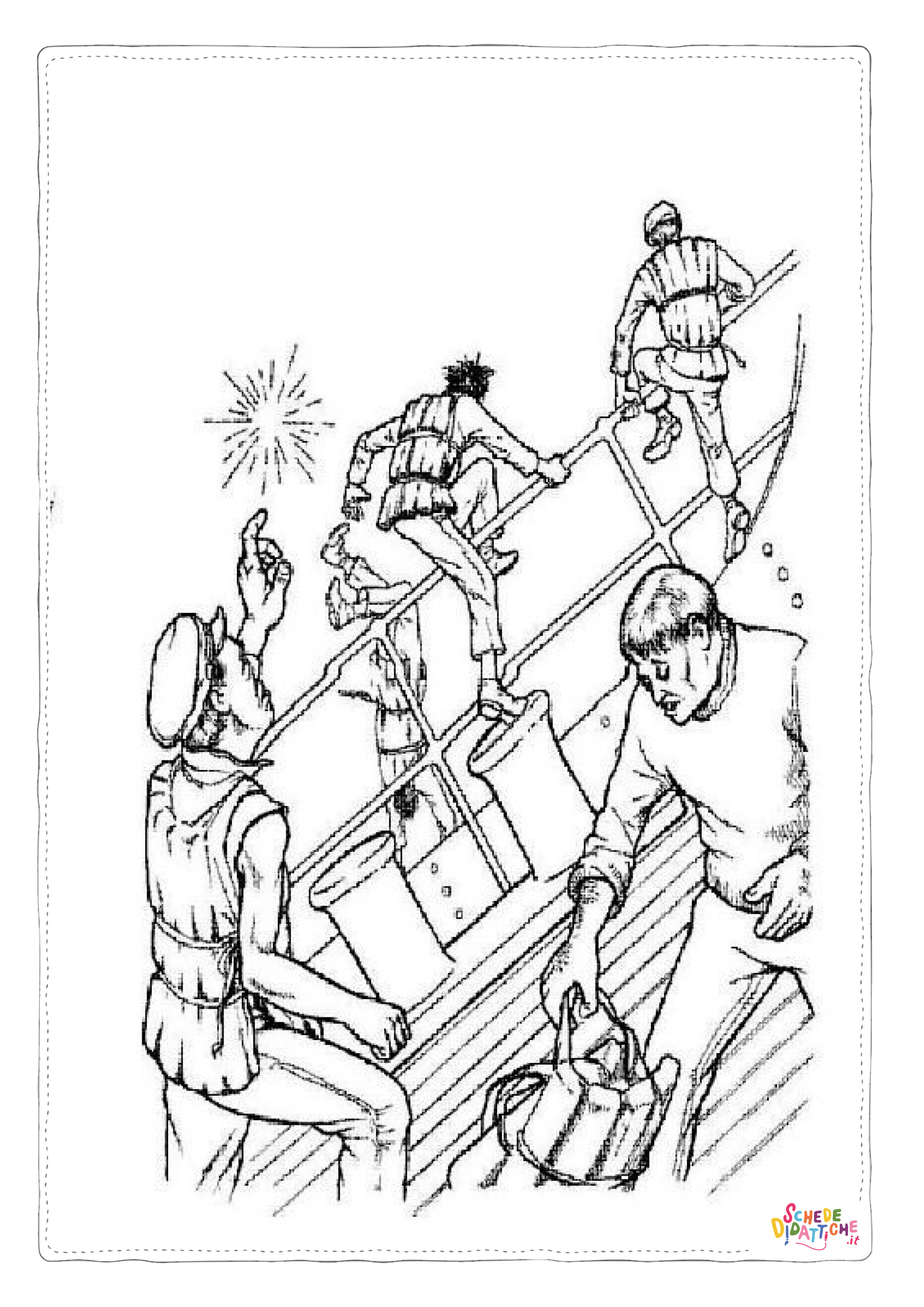 Disegno "Disegno di Titanic da stampare e colorare 23" Disegno di Titanic da stampare e colorare 23