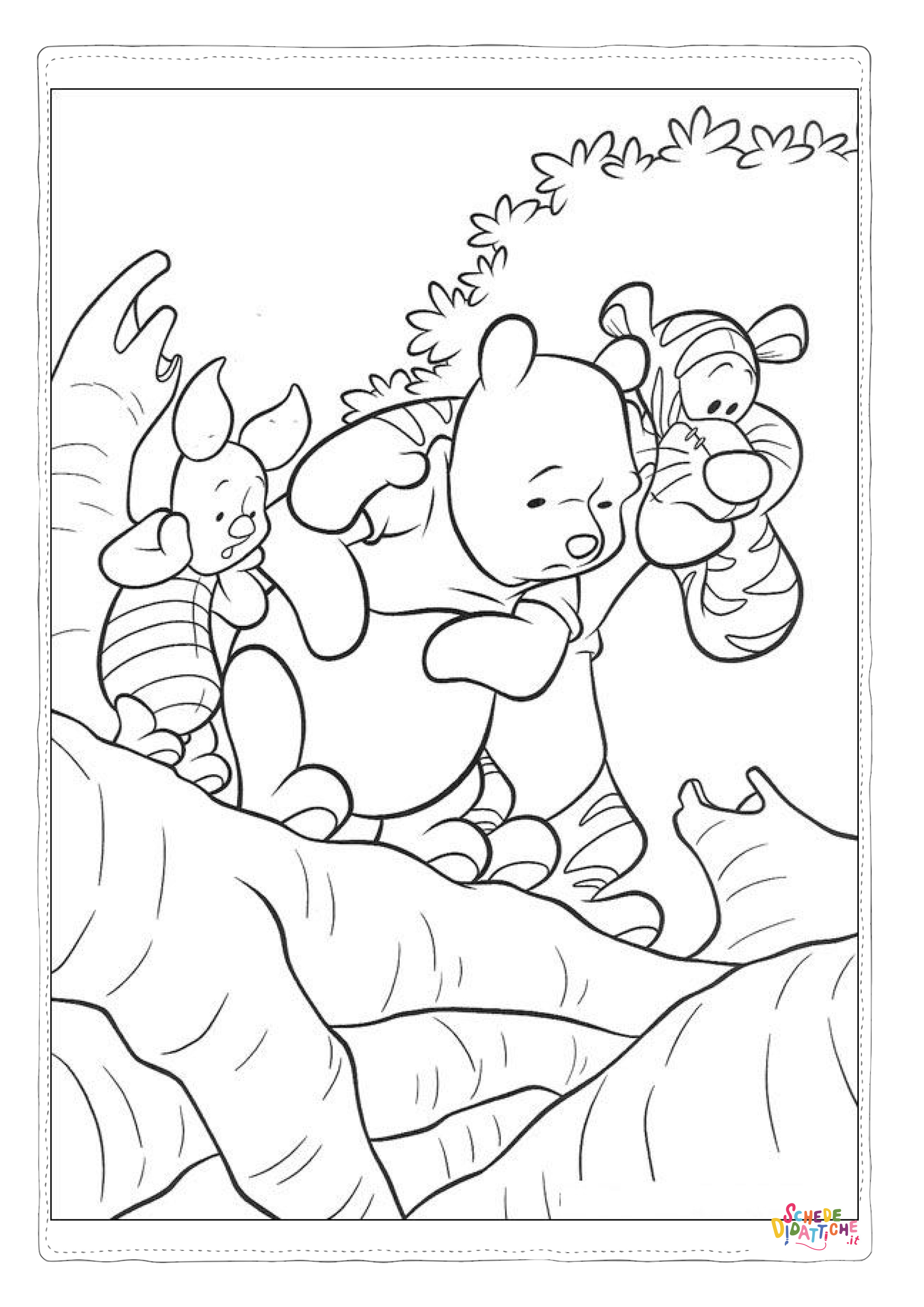 Disegno di Dumbo da stampare e colorare 41