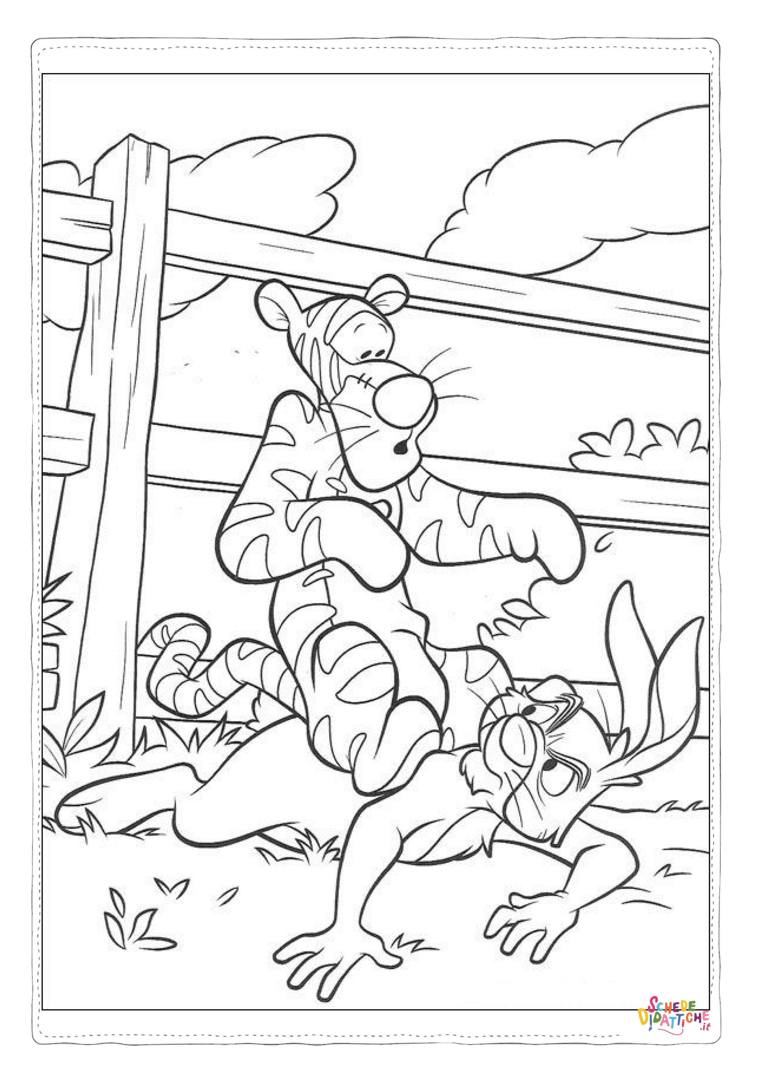 Disegno "Disegno di Dumbo da stampare e colorare 46" Disegno di Dumbo da stampare e colorare 46
