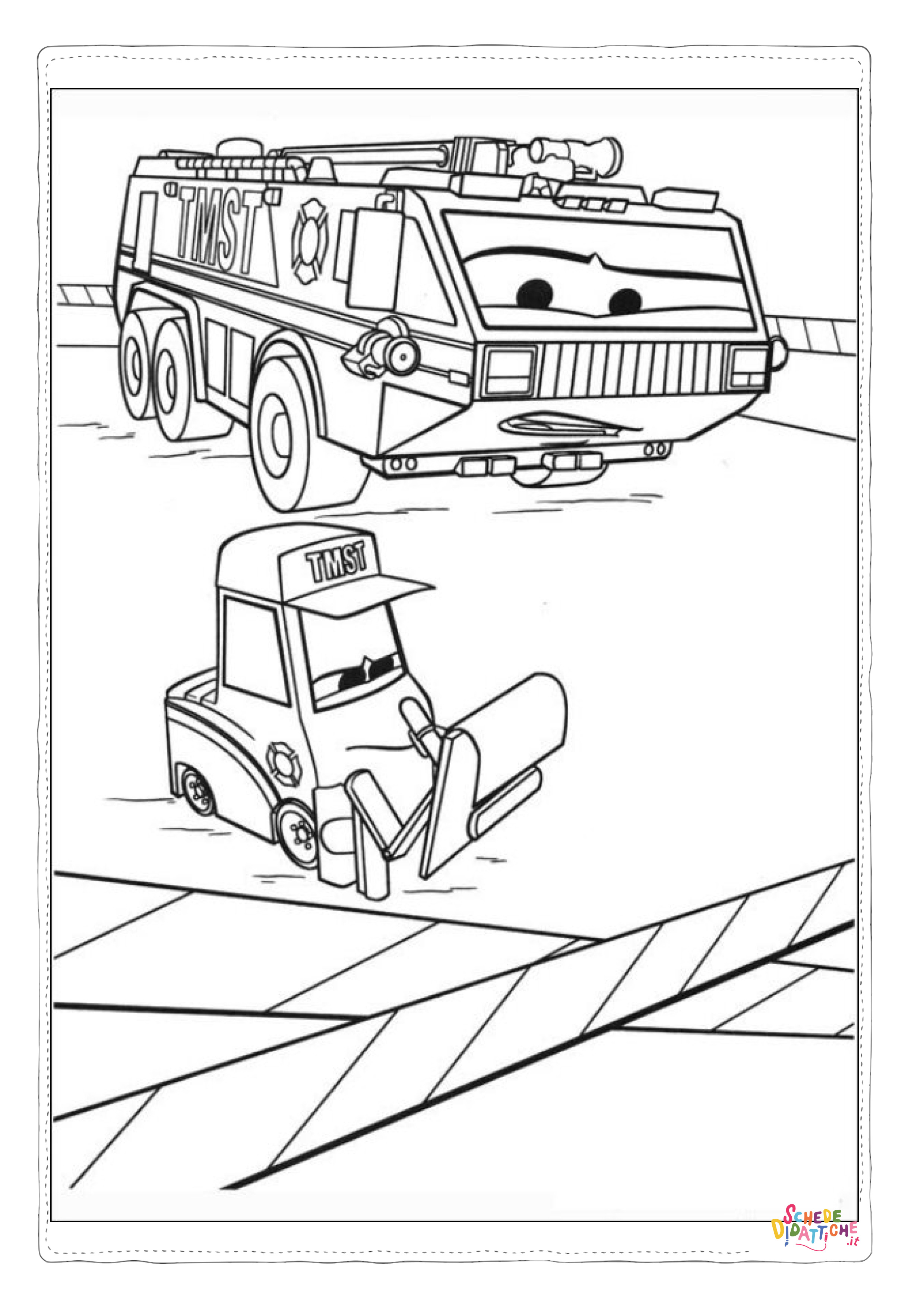 Disegno "Disegno di Cars da stampare e colorare 278" Disegno di Cars da stampare e colorare 278