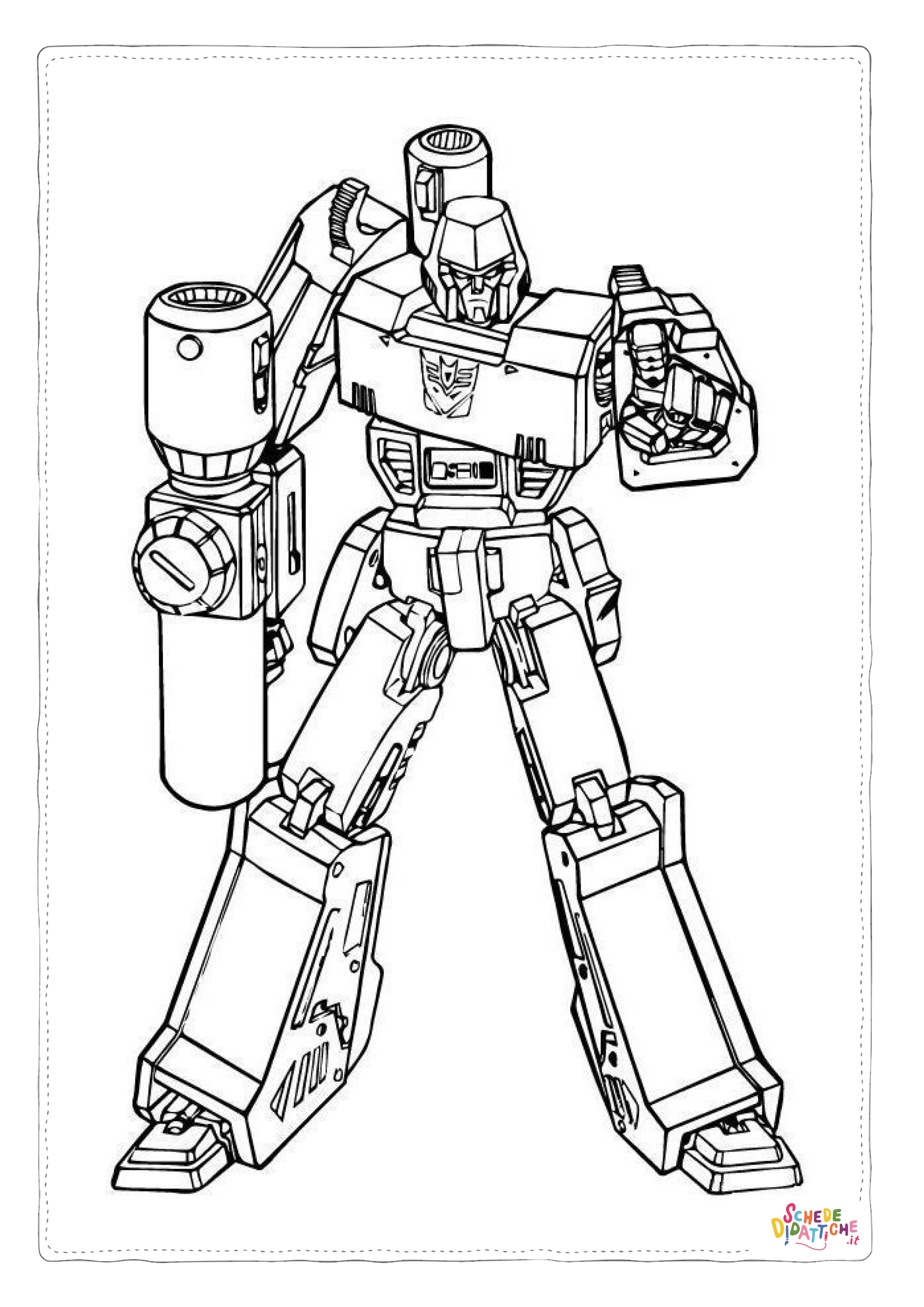Disegno "Disegno di Transformers da stampare e colorare 83" Disegno di Transformers da stampare e colorare 83