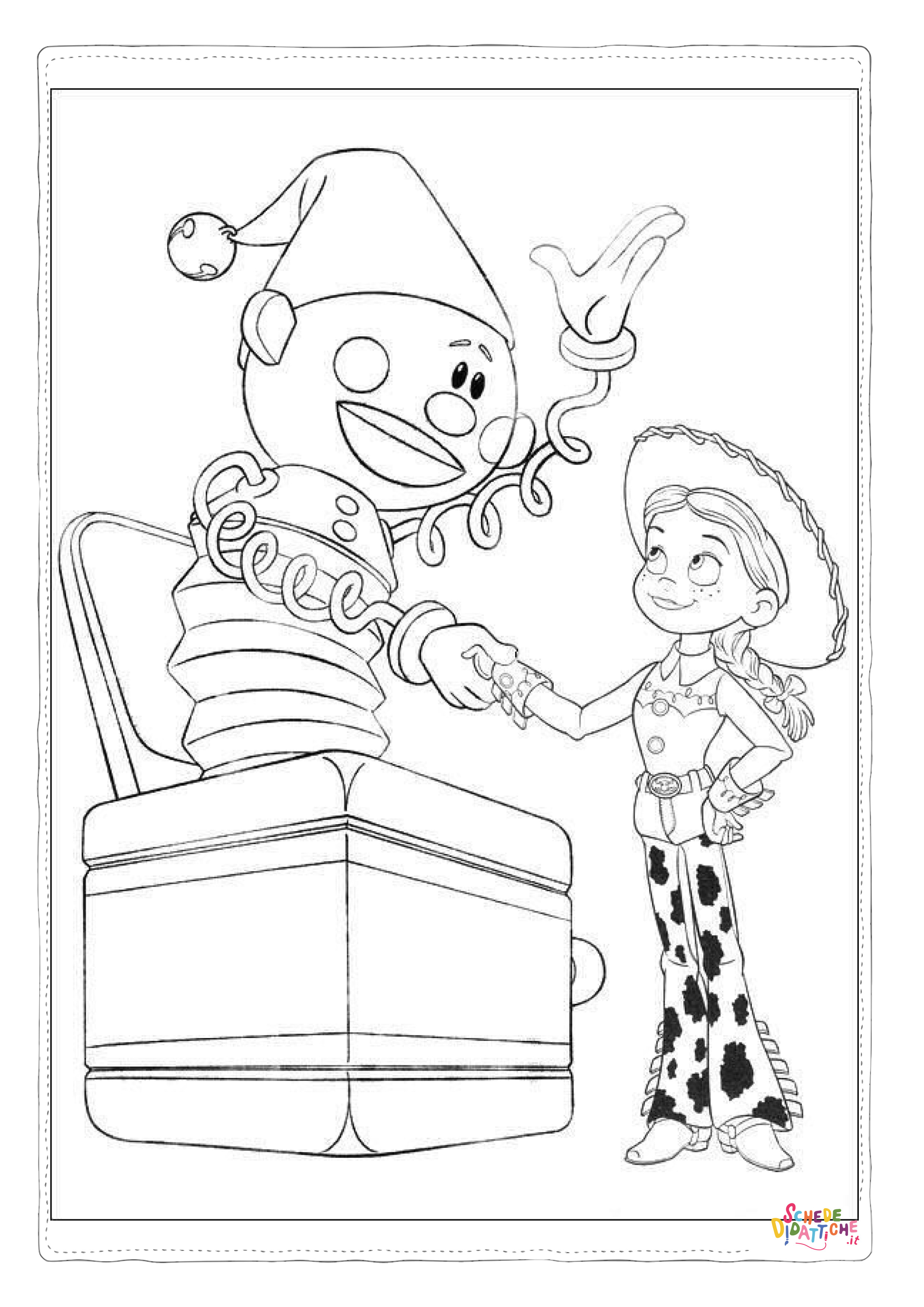 Disegno "Disegno di Toy Story da stampare e colorare 77" Disegno di Toy Story da stampare e colorare 77