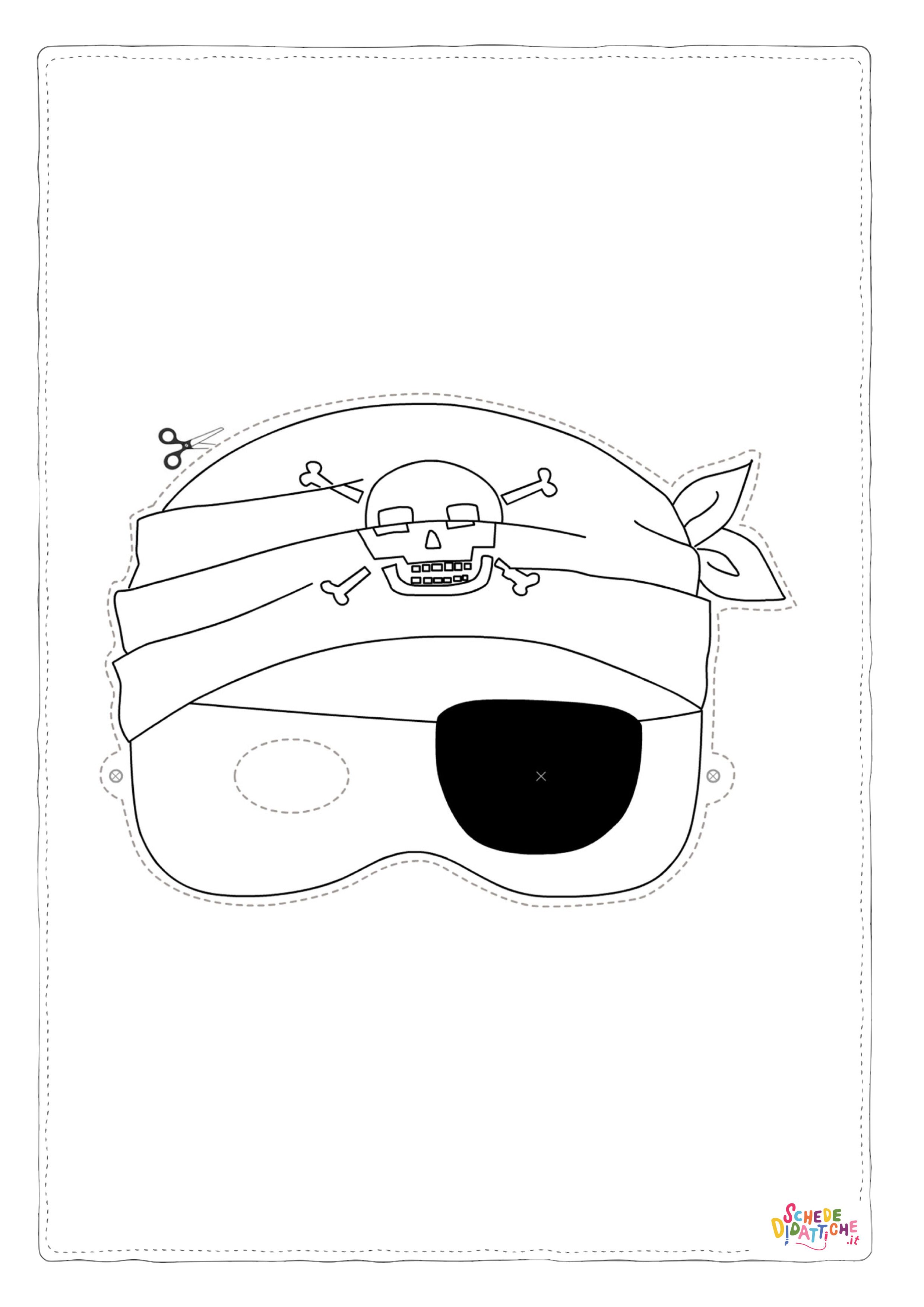 Disegno "Maschera 19" Maschera 19