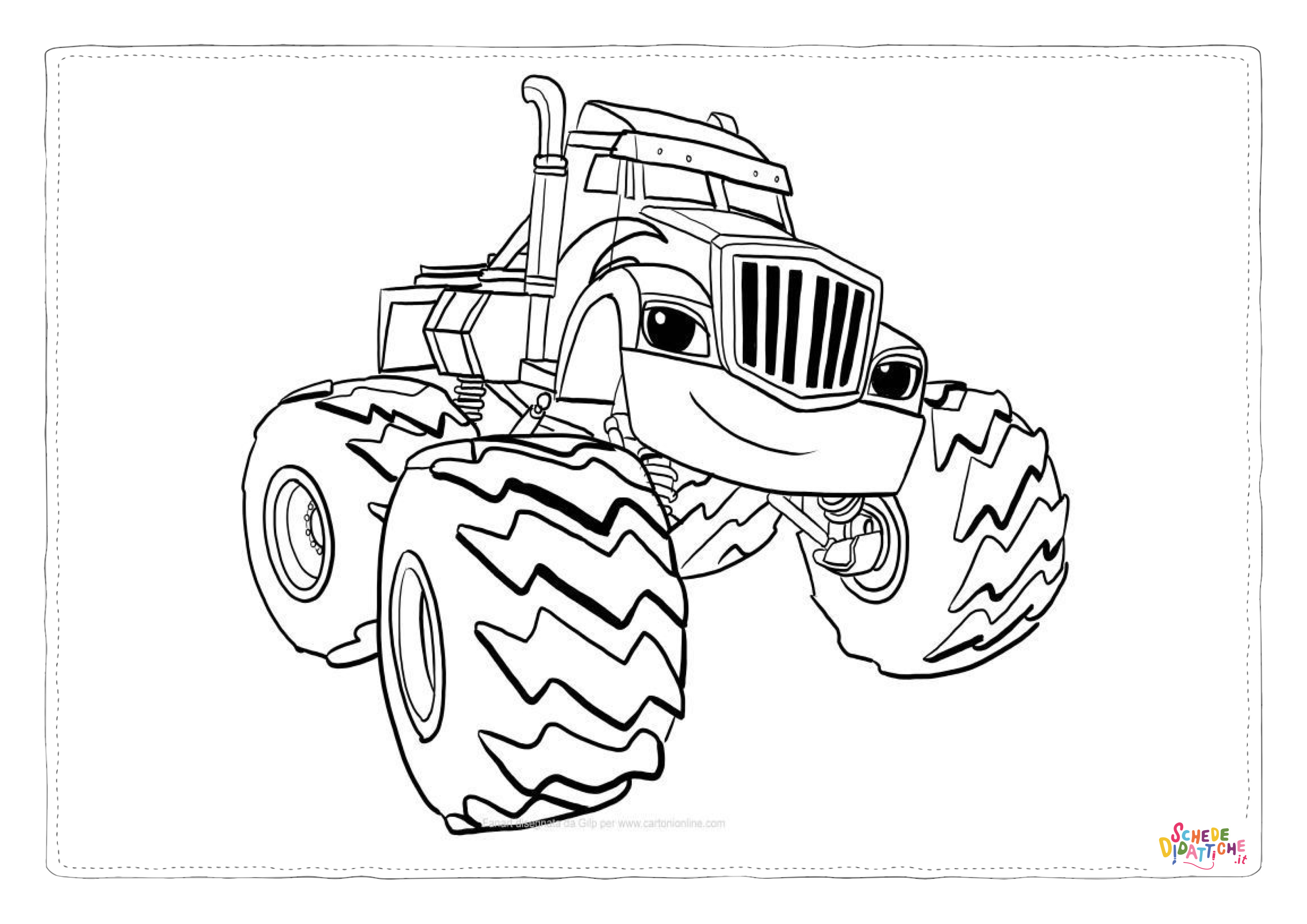 Disegno "Disegno di Cars da stampare e colorare 291" Disegno di Cars da stampare e colorare 291