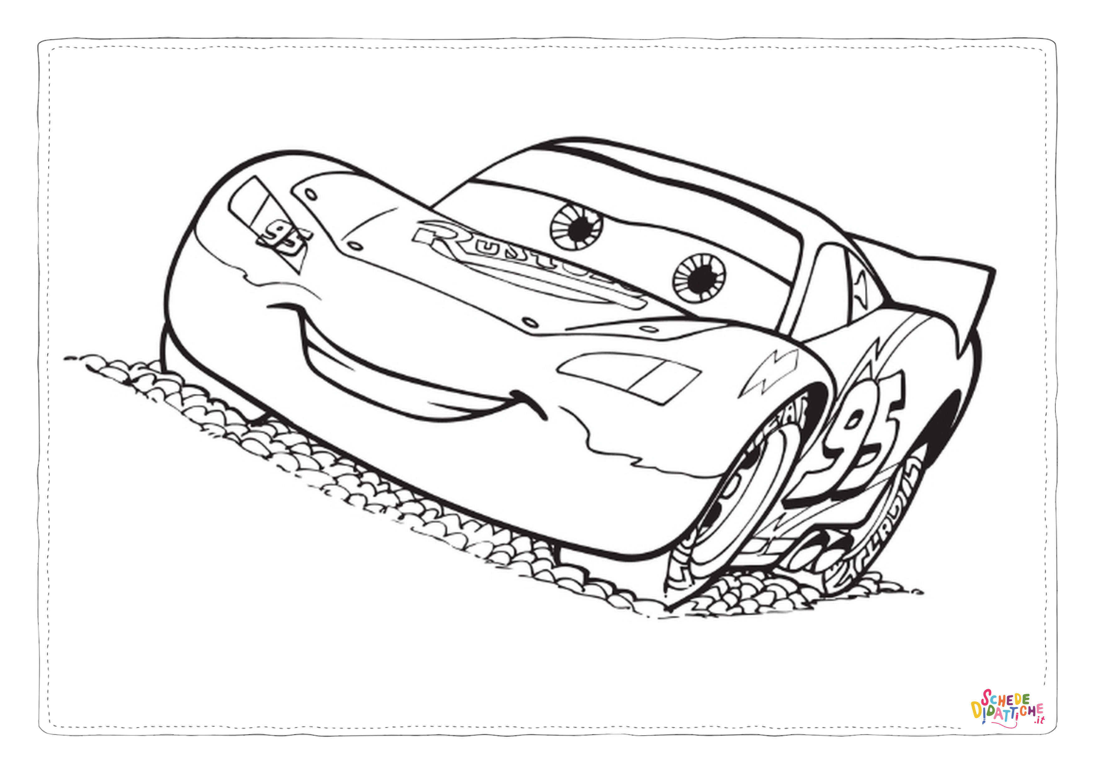 Disegno "Disegno di Cars da stampare e colorare 210" Disegno di Cars da stampare e colorare 210