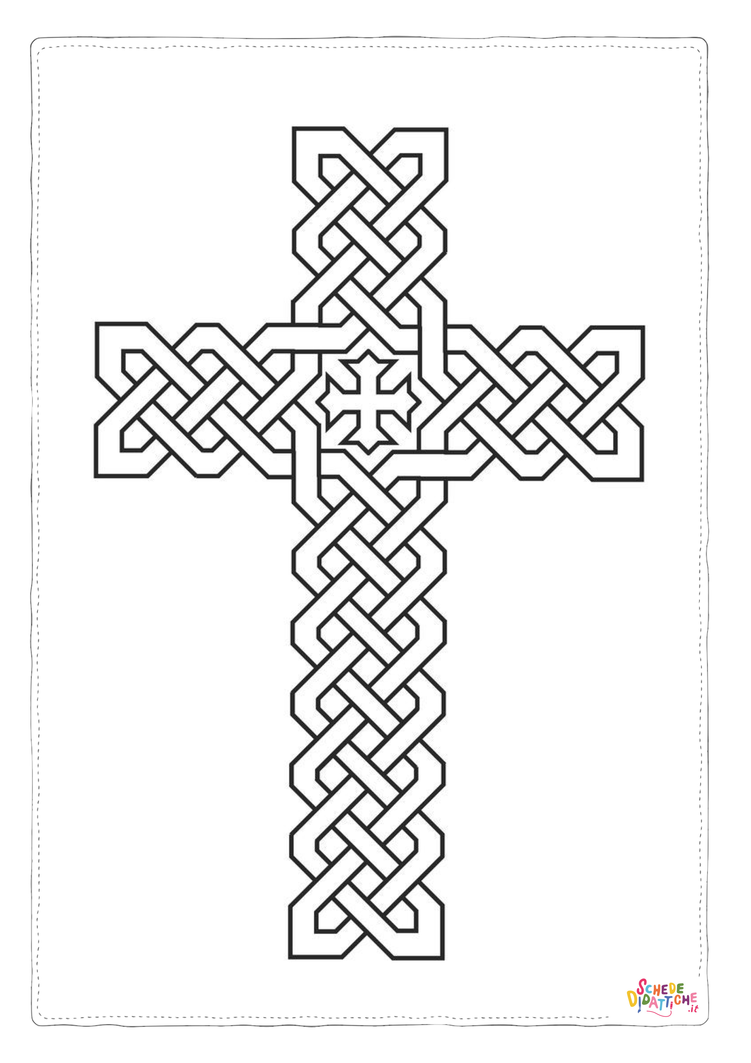 Disegno "Disegno di Cristianesimo da stampare e colorare 357" Disegno di Cristianesimo da stampare e colorare 357