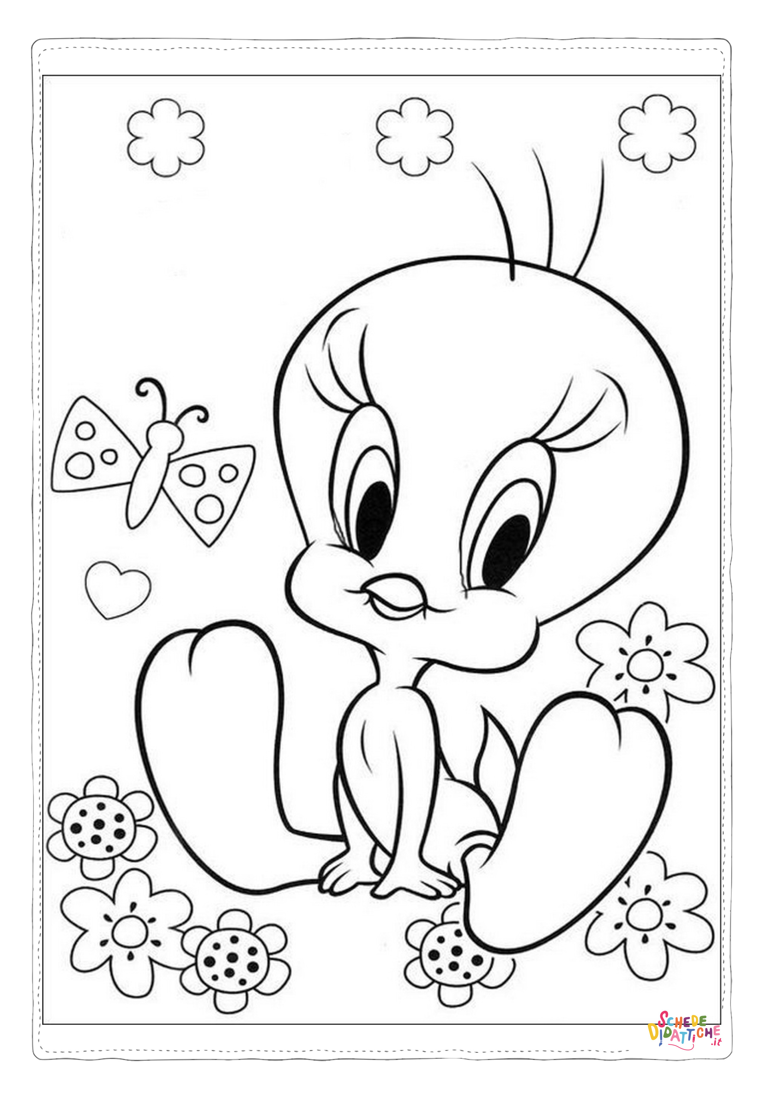 Disegno "Disegno di Titty da stampare e colorare 36" Disegno di Titty da stampare e colorare 36
