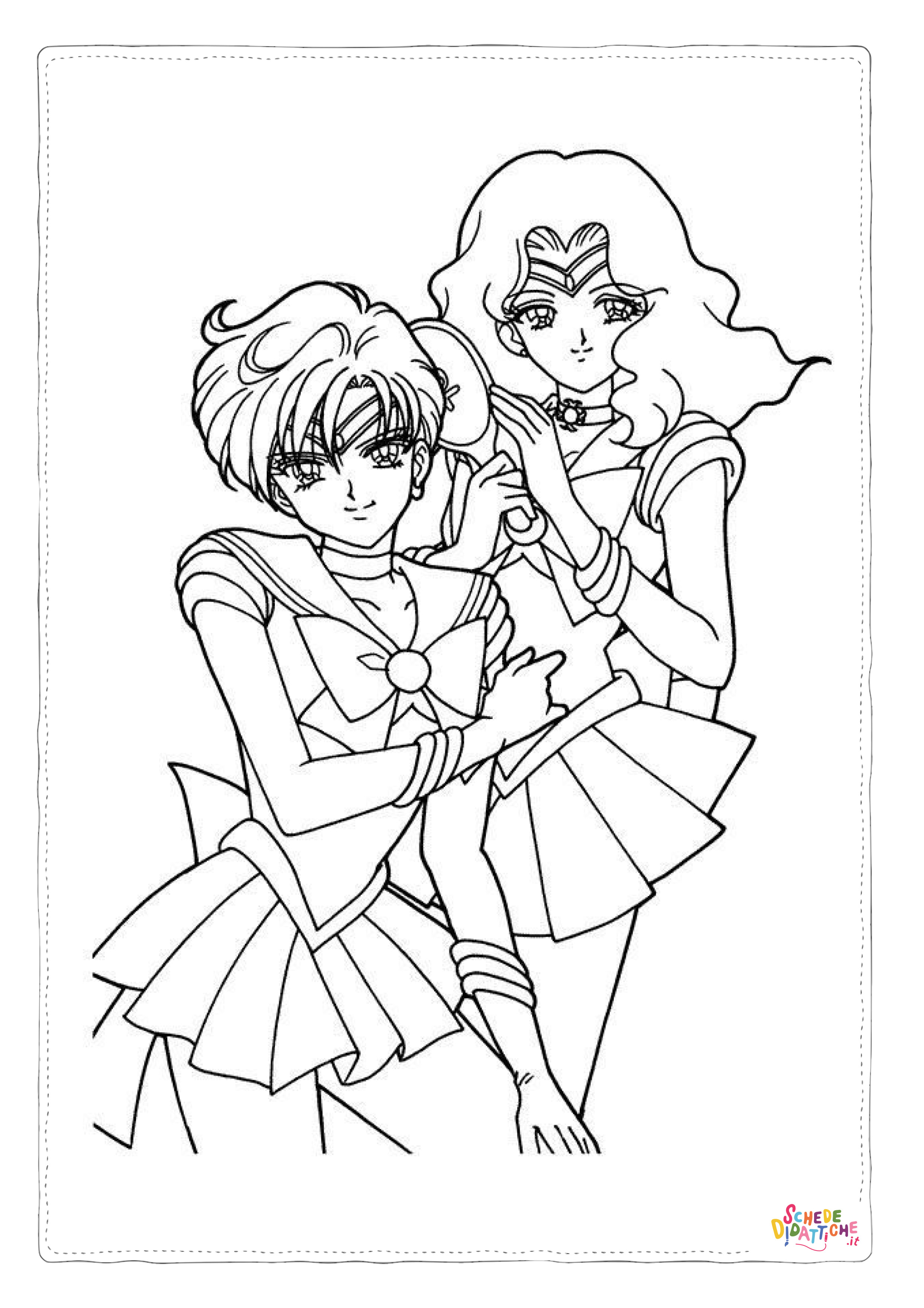 Disegno di Sailor Moon da stampare e colorare 41