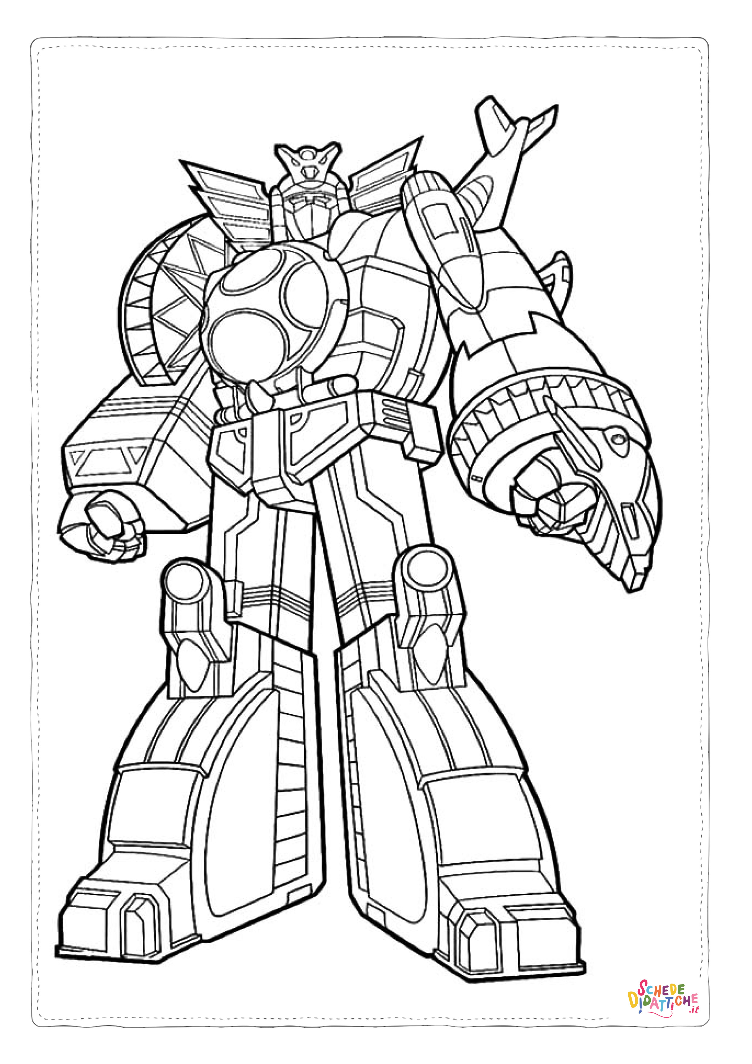 Disegno "Disegno di Gundam da stampare e colorare 7" Disegno di Gundam da stampare e colorare 7