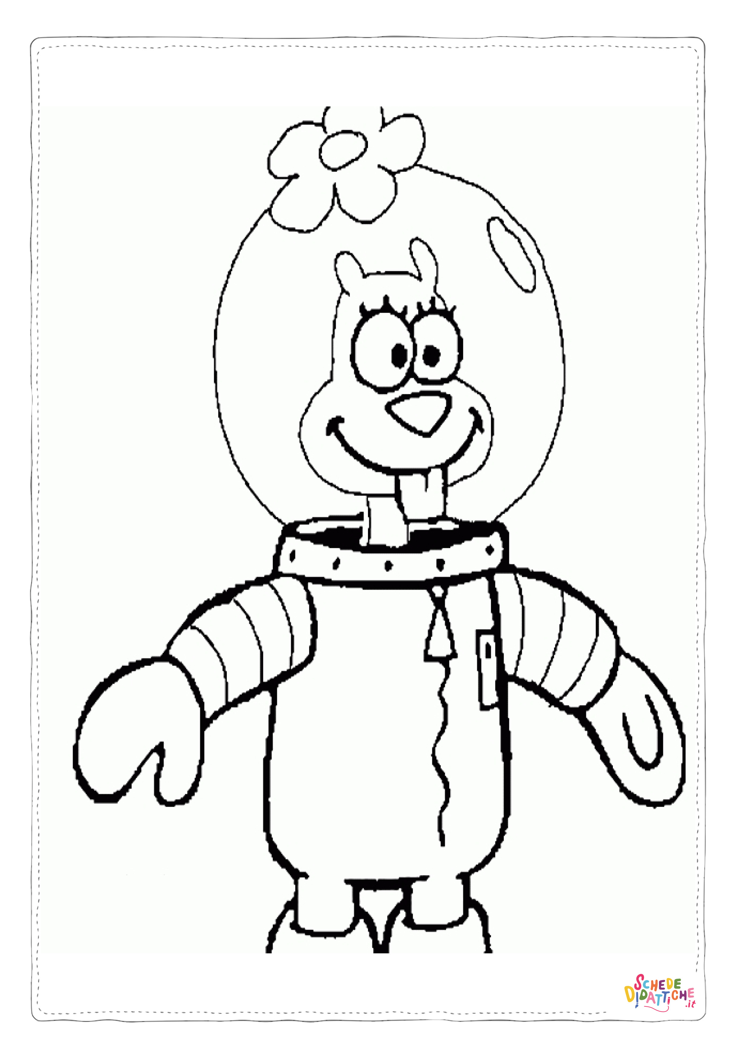 Disegno di Spongebob da stampare e colorare 17