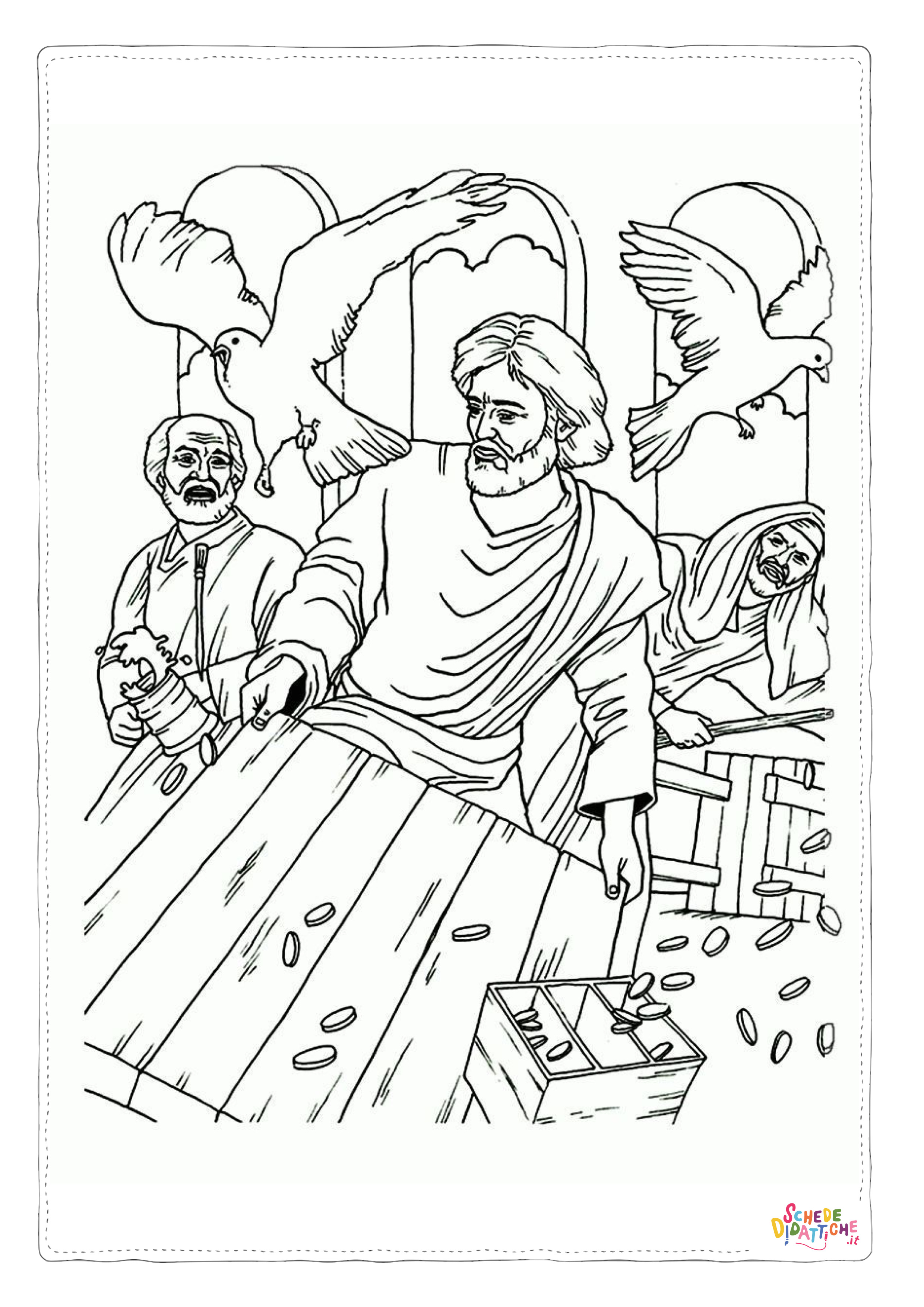 Disegno "Disegno di Cristianesimo da stampare e colorare 148" Disegno di Cristianesimo da stampare e colorare 148