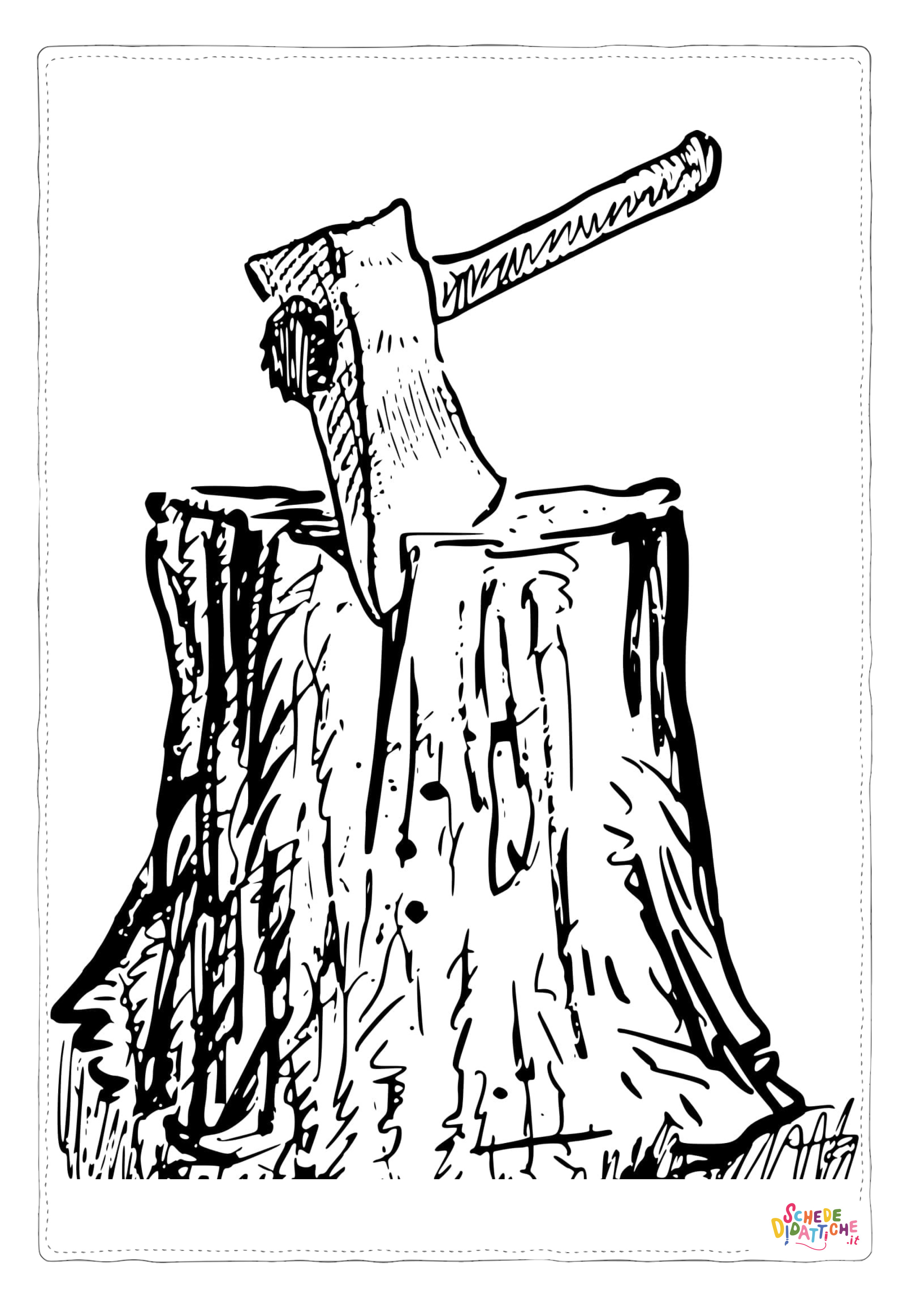 Disegni asce e alabarde  9