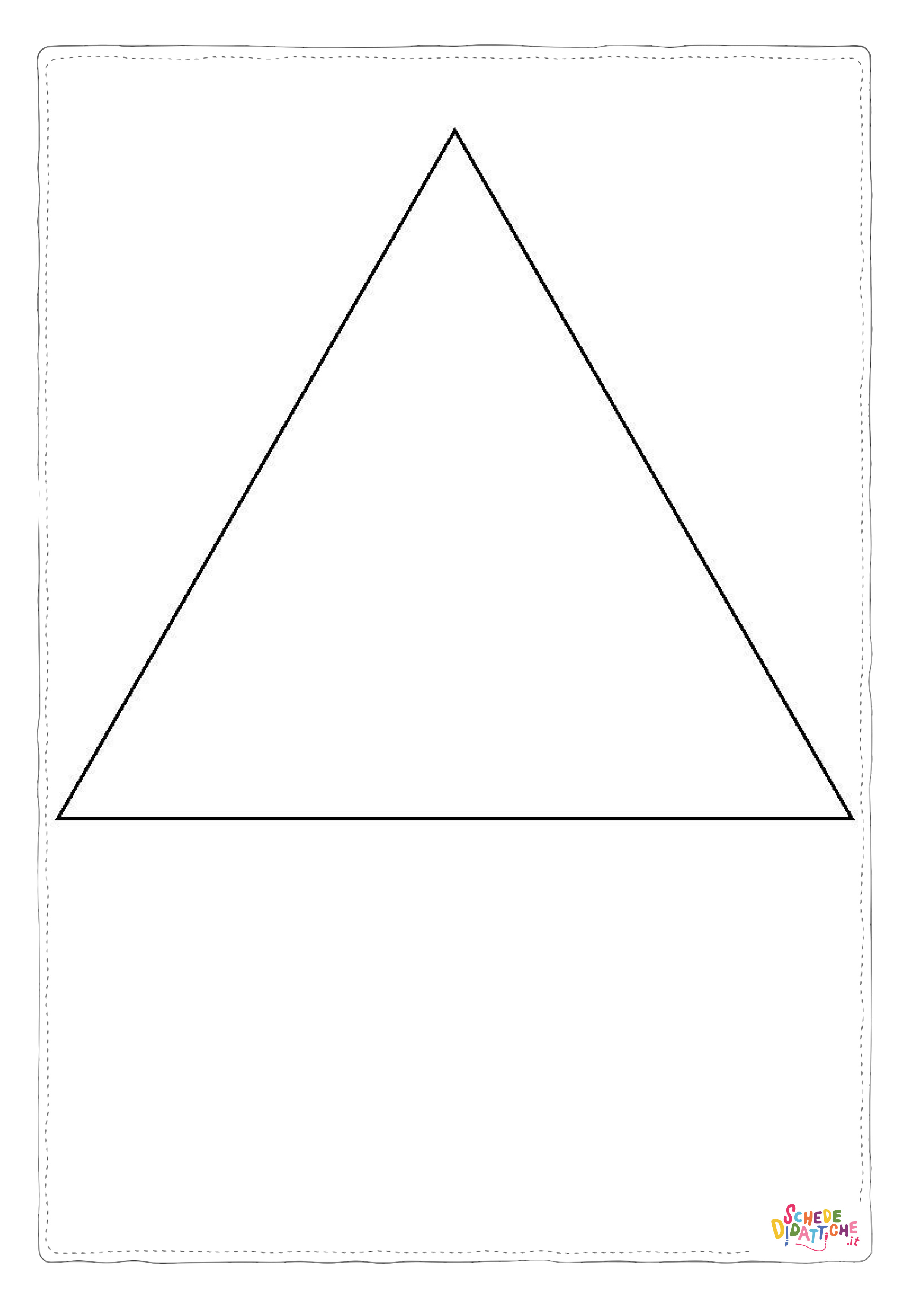 Disegno "Disegno di forma geometrica da stampare e colorare" Disegno di forma geometrica da stampare e colorare