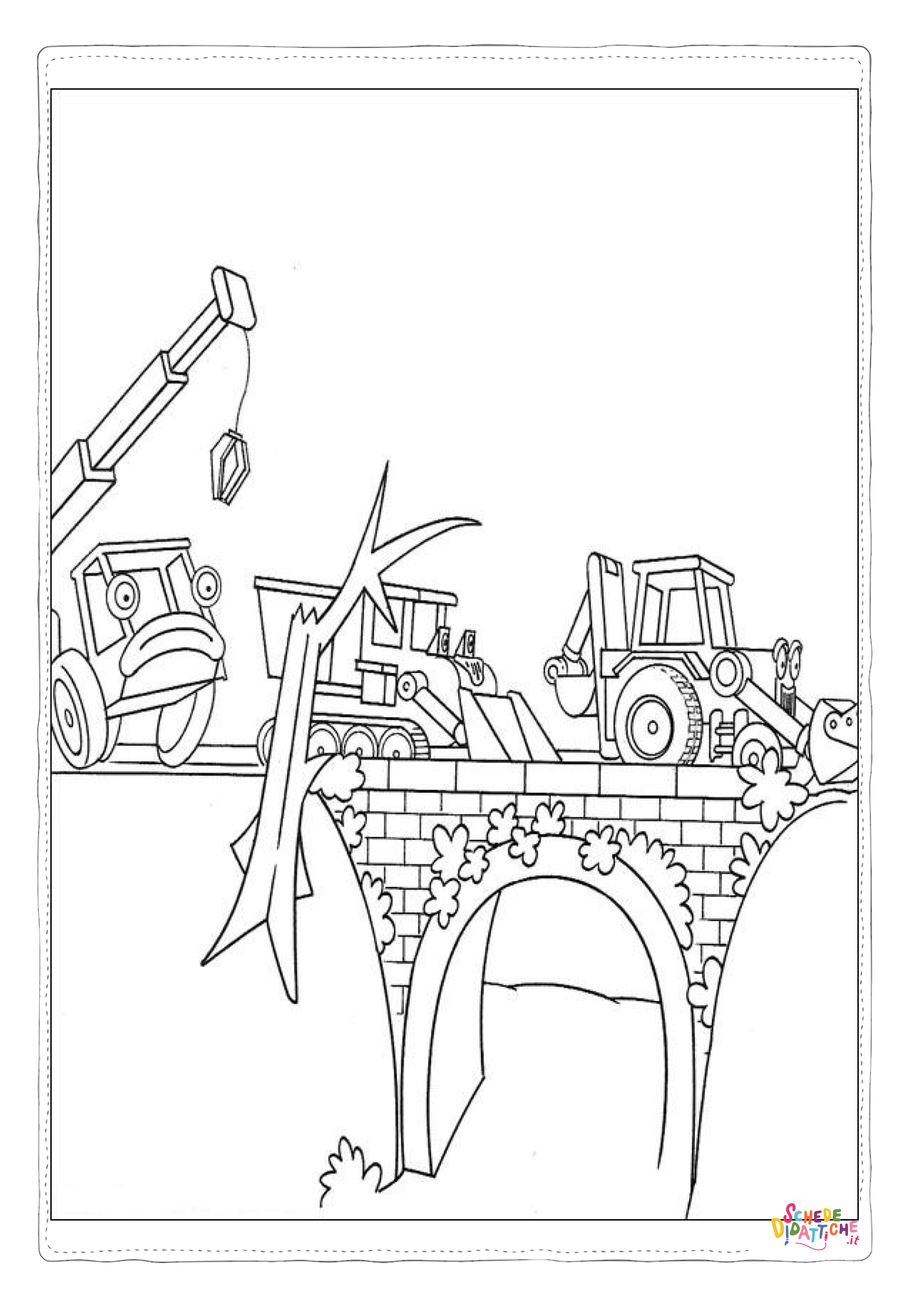 Disegno di Bob aggiustatutto da stampare e colorare 29