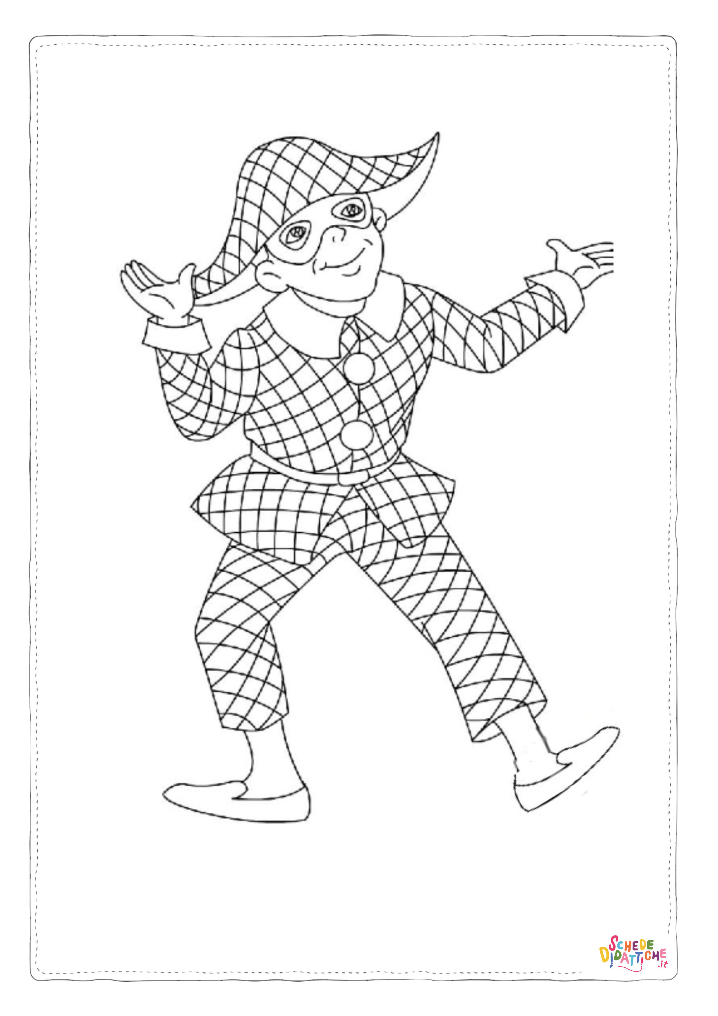 Disegno "Arlecchino 02" Arlecchino 02
