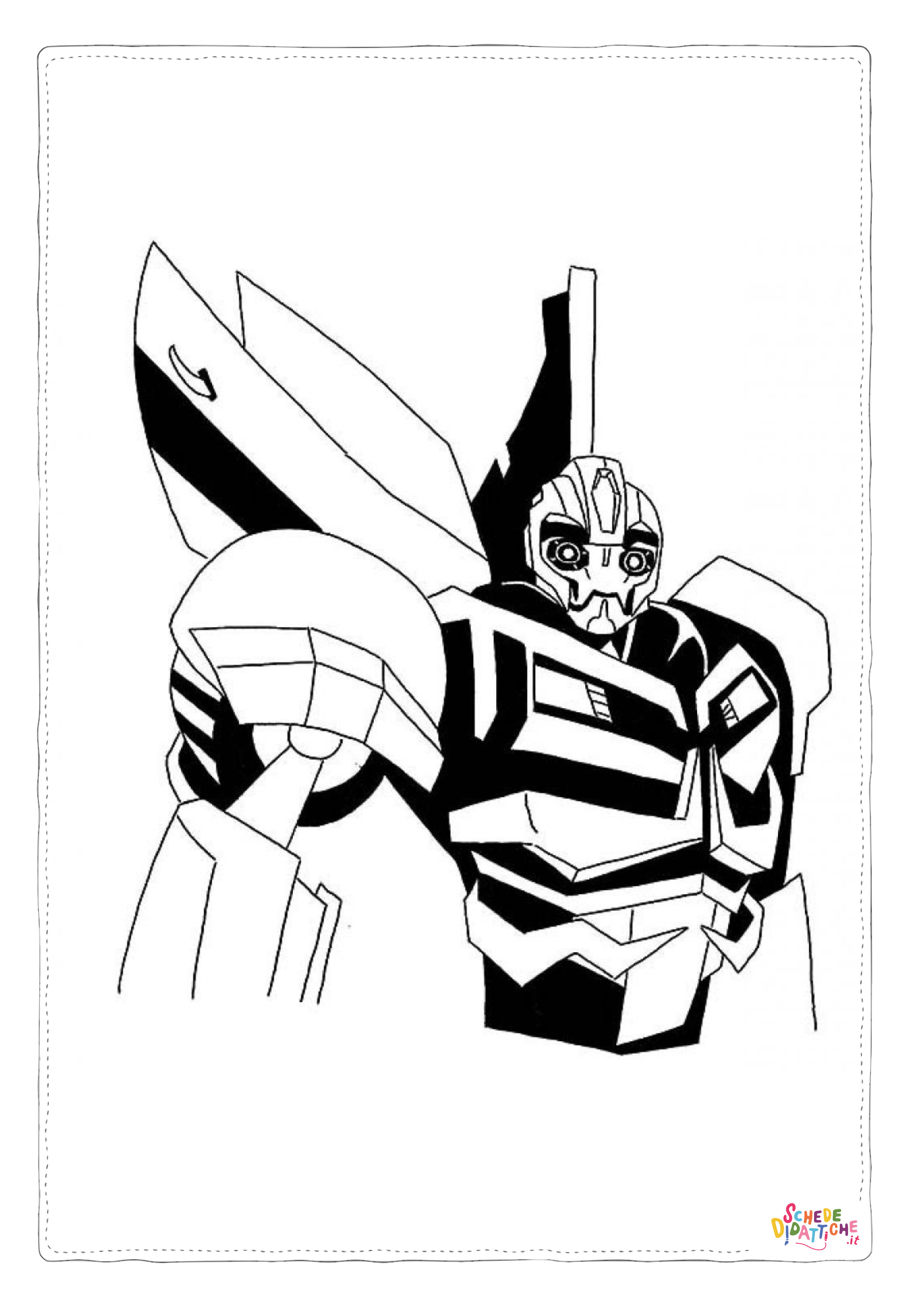 Disegno "Disegno di Transformers da stampare e colorare 75" Disegno di Transformers da stampare e colorare 75