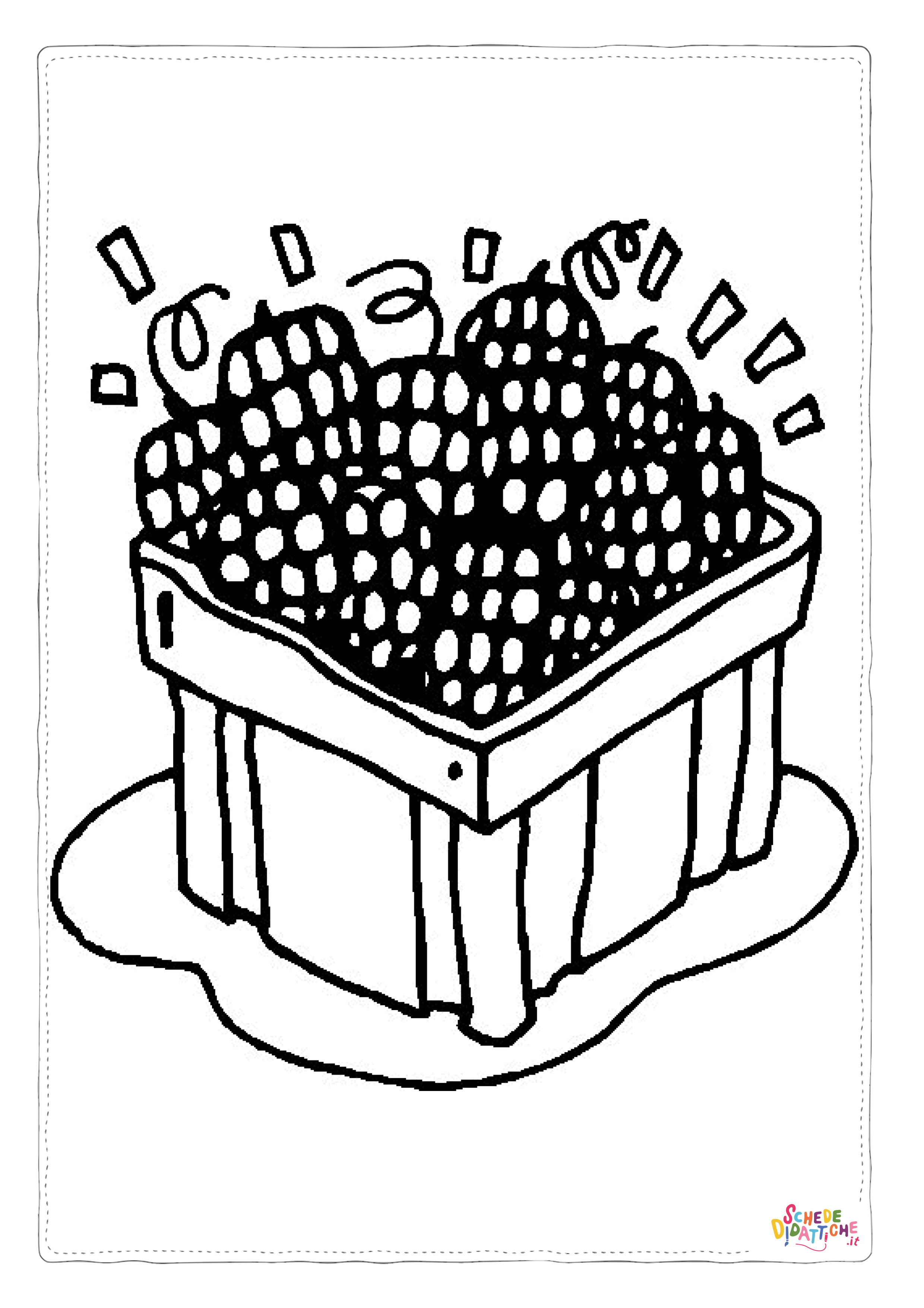 Disegno di colazione da stampare e colorare 32
