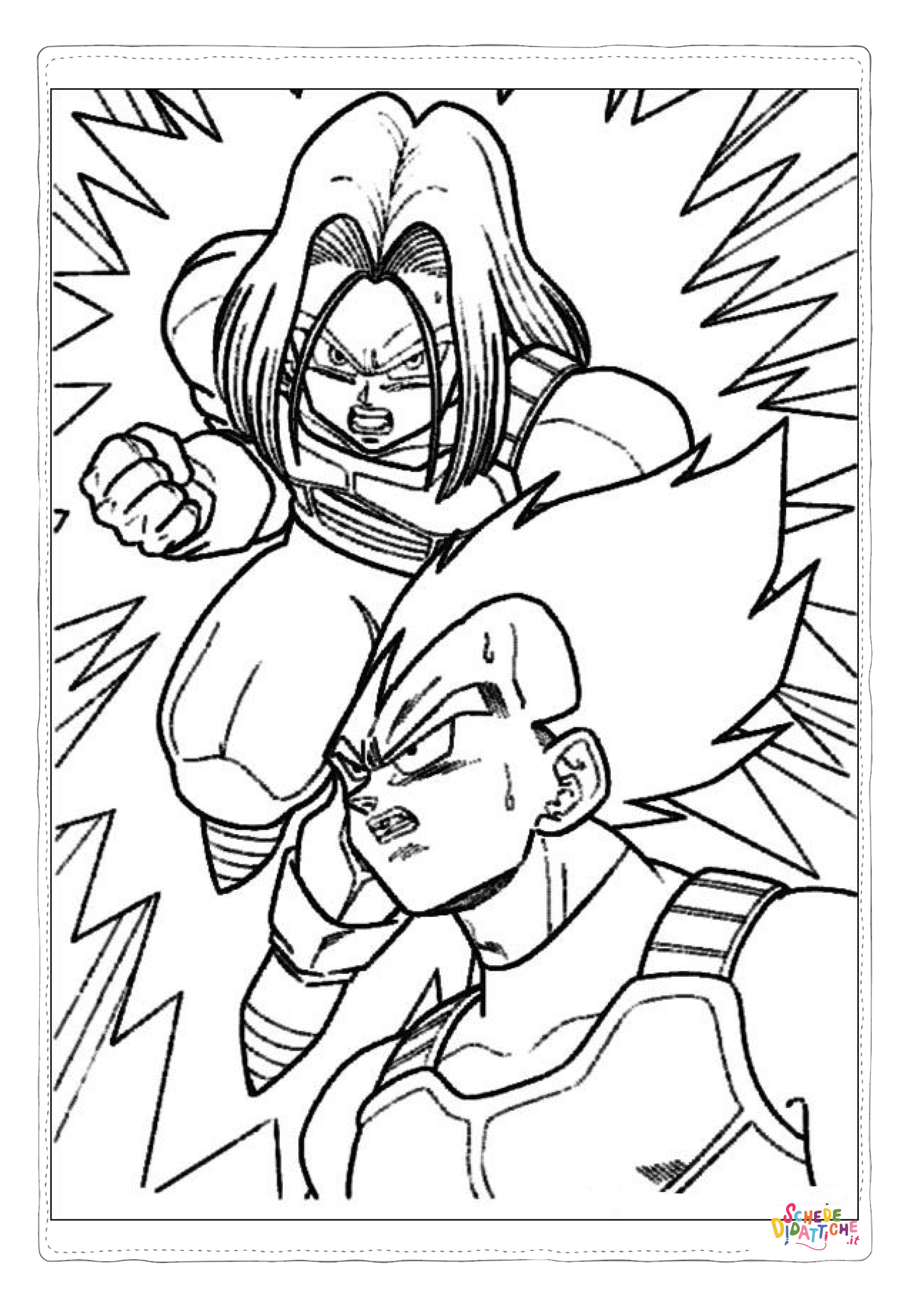 Disegno di Dragon Ball da stampare e colorare 110