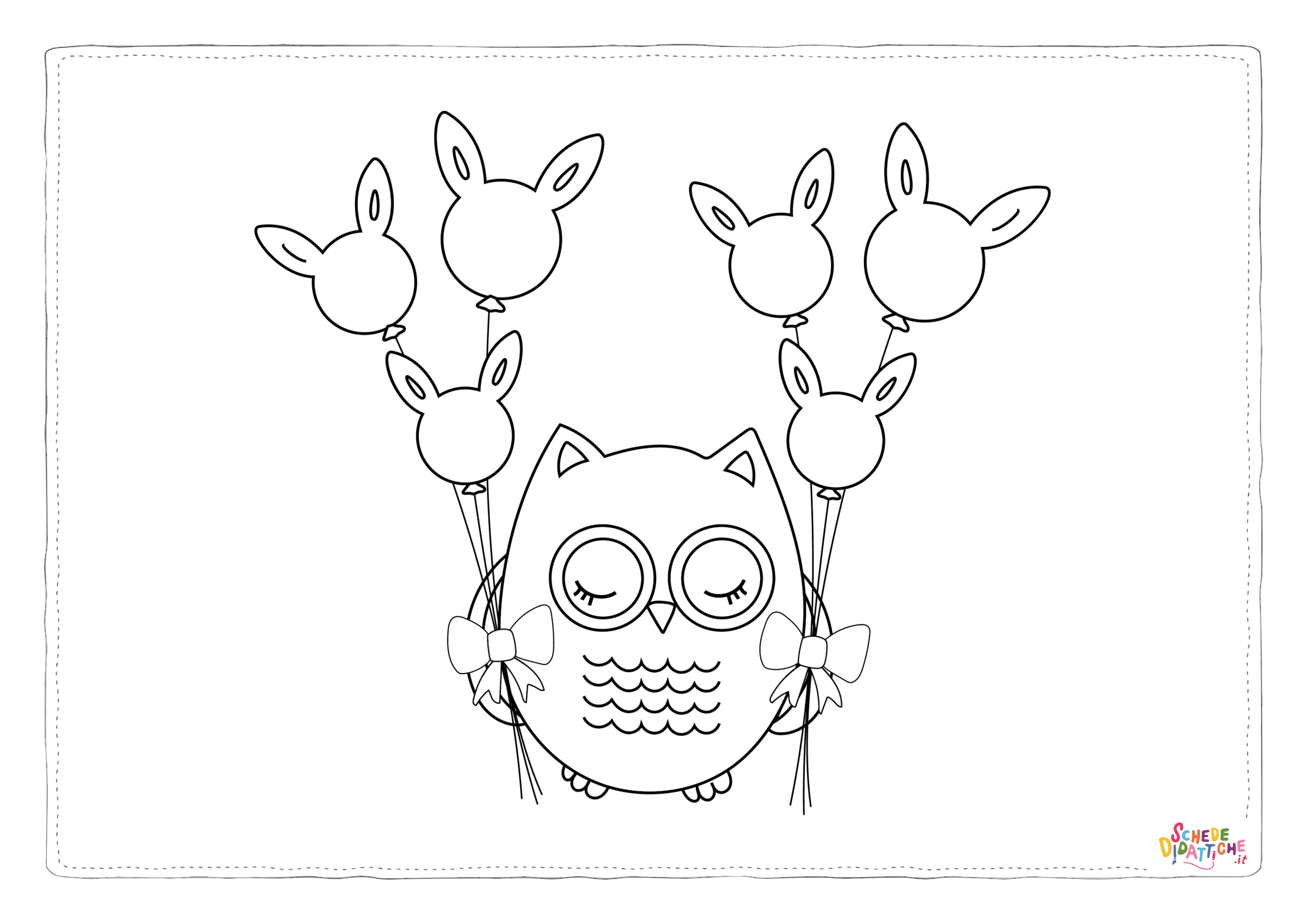 Disegno "EASTER OWL STAMPS-04" EASTER OWL STAMPS-04
