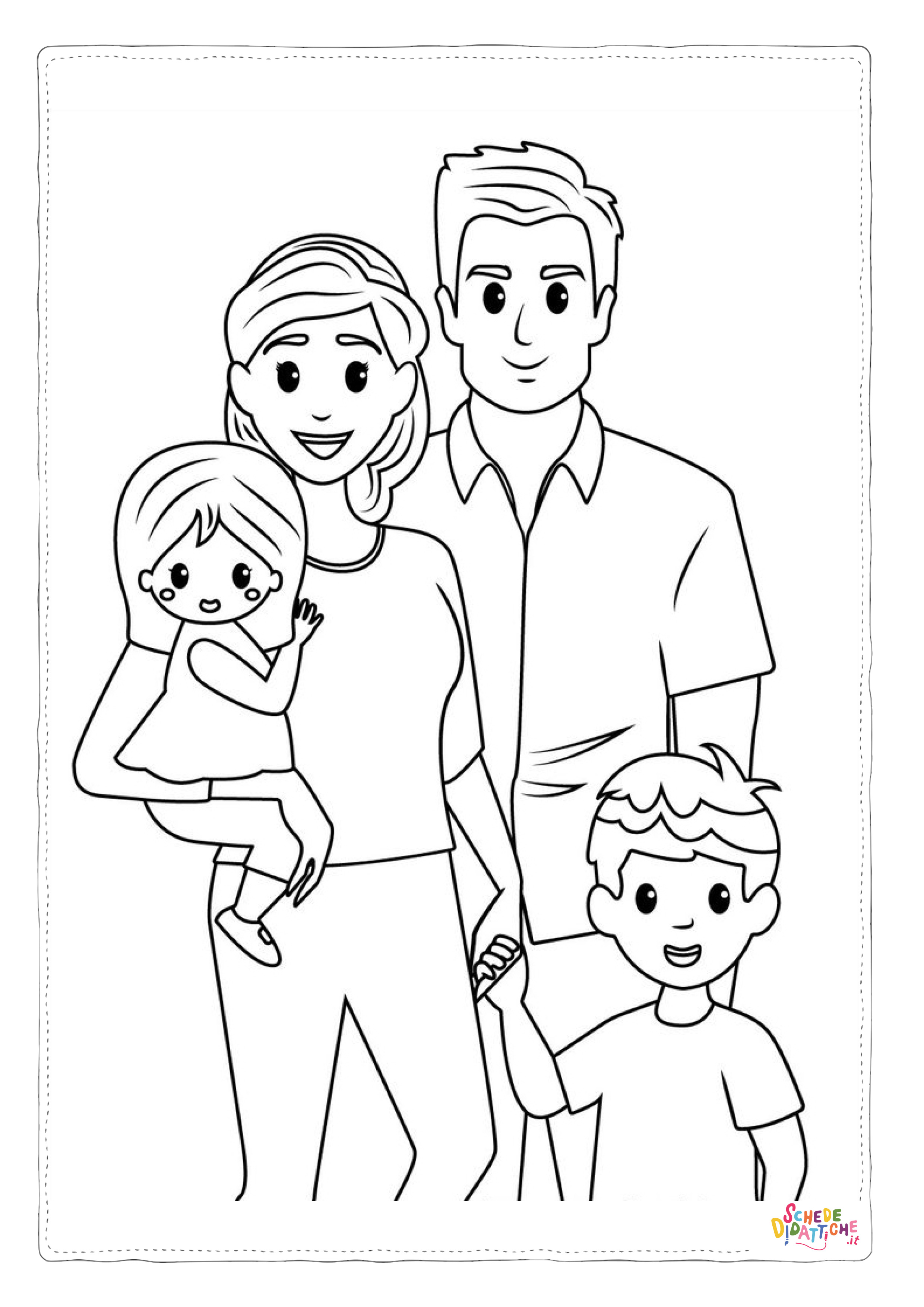 Disegno "Padri e figli 6" Padri e figli 6